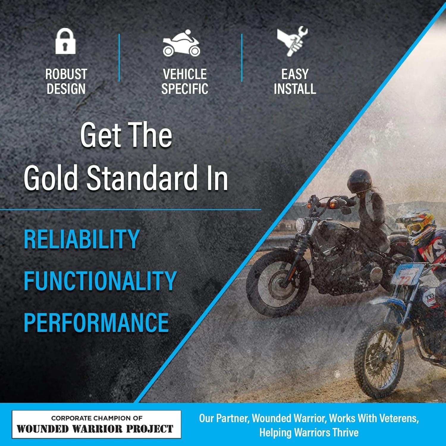 HFP-PR12 Fuel Pressure Regulator Replacement for Harley-Davidson Night Rod VRSCD/Special/W VRSCDX/VRSCDa/VRSCDXa/Night Train FXSTB/Street Bob FXDB/Street Rod VRSCR/Super Glide Custom FXDC (2006-2018)