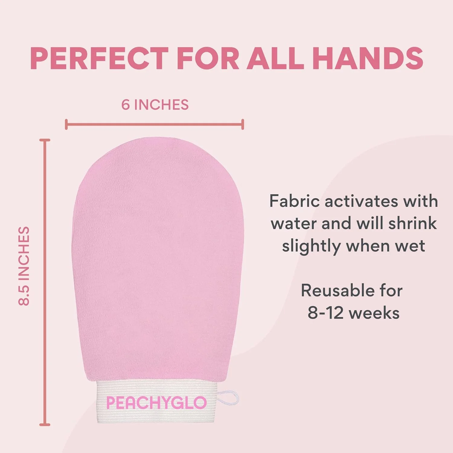 COOLBABY Deep Exfoliating Glove for Body - Shower Scrubbing Mitt for Softer Illuminate Skin, Dead Skin Remover for Women, Silky Smooth Skin(Pink) COOLBABY Deep Exfoliating Glove for Body - Shower Scrubbing Mitt for Softer Illuminate Skin, Dead Skin Remover for Women, Silky Smooth Skin(Pink)