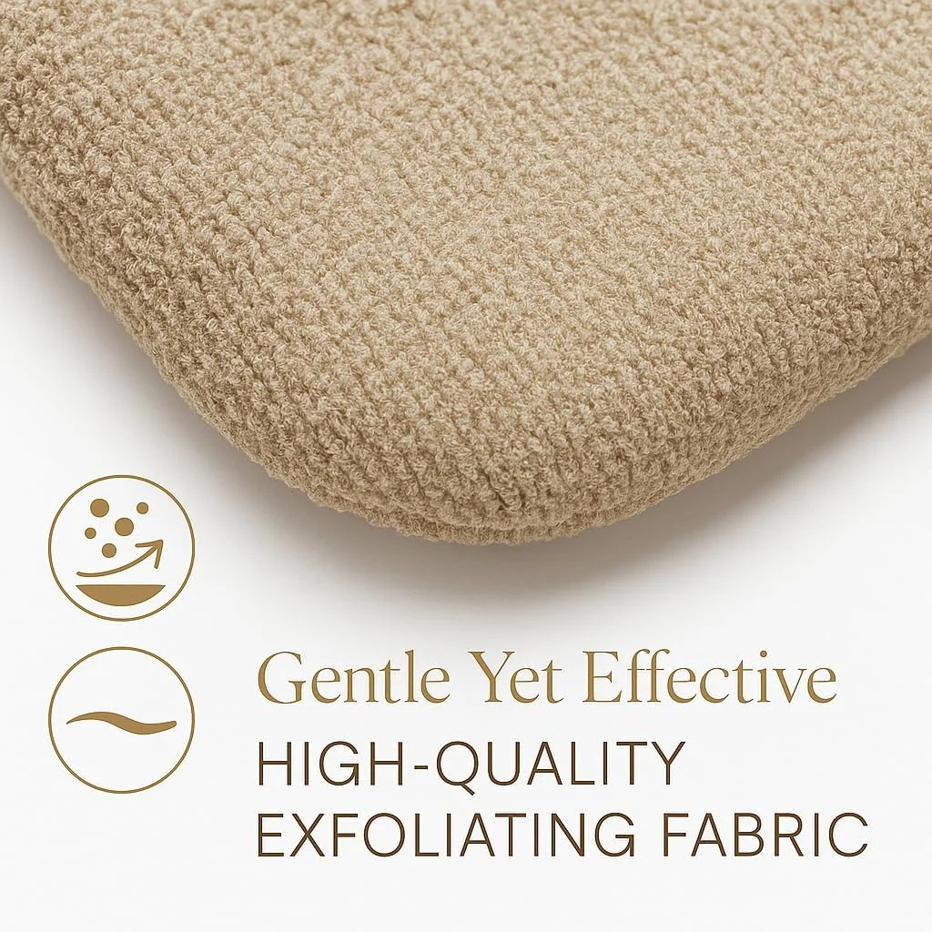 دستکش لایه بردار شنی Auramoon Nectarome - اسکرابر عمیق بدن برای از بین بردن تیرگی، پوست مرده و ناخالصی ها - بهبود گردش خون، نرم و روشن کننده پوست - بادوام و ملایم برای استفاده روزانه دستکش لایه بردار شنی Auramoon Nectarome - اسکرابر عمیق بدن برای از بین بردن تیرگی، پوست مرده و ناخالصی ها - بهبود گردش خون، نرم و روشن کننده پوست - بادوام و ملایم برای استفاده روزانه