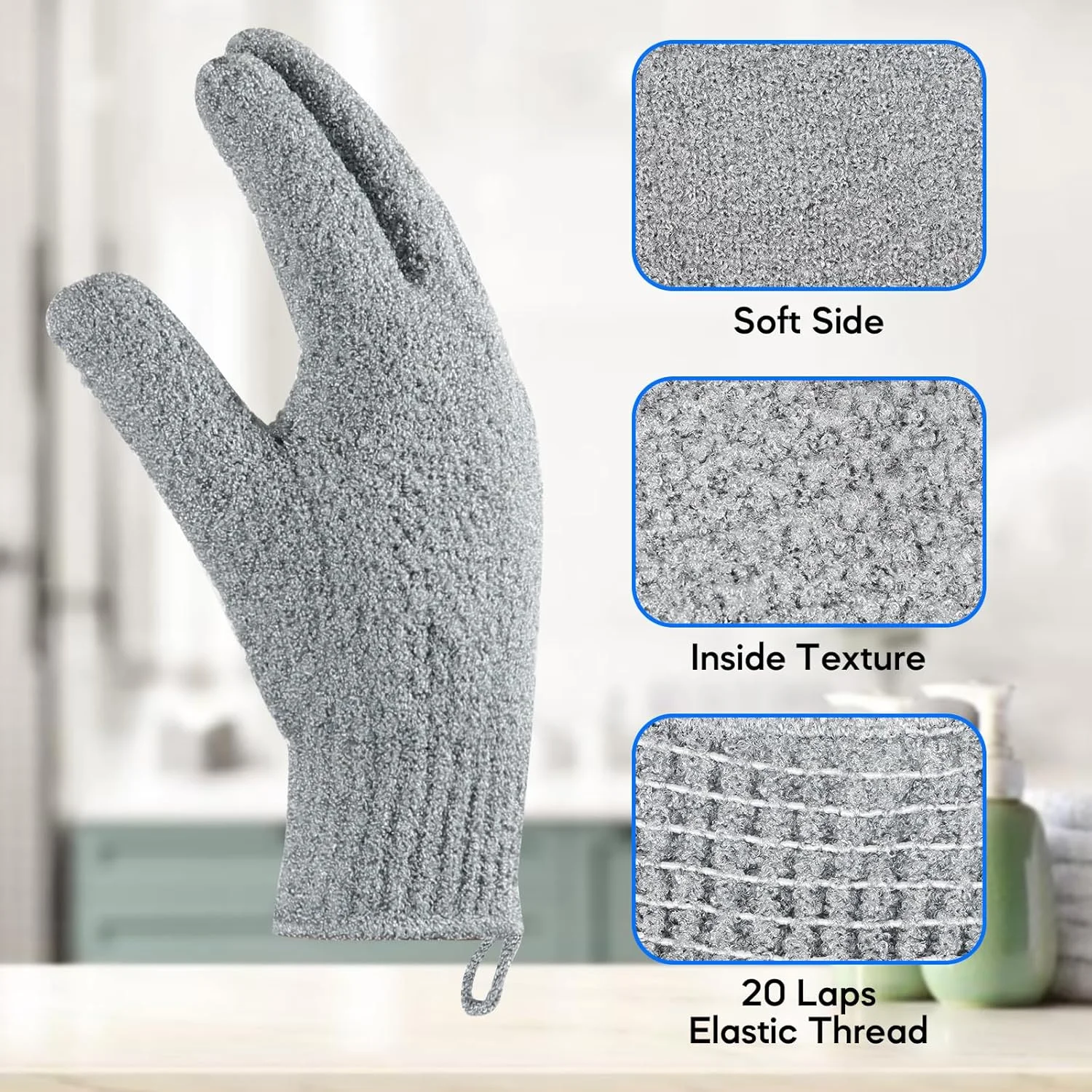 دستکش لایه بردار آلوت پاور برای حمام دستکش لایه بردار آلوت پاور برای حمام