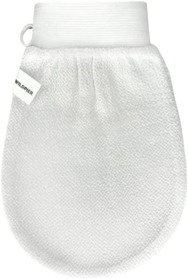 دستکش لایه بردار بدن وایلدپیر بیوتی مناسب حمام، دوش و اسپا، دستکش لایه بردار دست، از بین برنده سلول های مرده پوست، اسکرابر لایه بردار عمیق گیاهی، سفید دستکش لایه بردار بدن وایلدپیر بیوتی مناسب حمام، دوش و اسپا، دستکش لایه بردار دست، از بین برنده سلول های مرده پوست، اسکرابر لایه بردار عمیق گیاهی، سفید