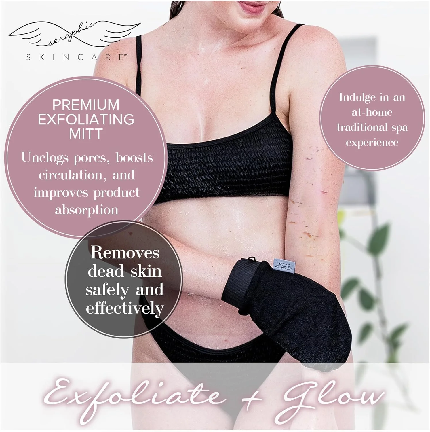 دستکش لایه بردار کره ای سرافییک اسکین کر (1 عدد) میکرودرم ابریژن در خانه، دستکش های لایه بردار به طور محسوسی پوست مرده را از بین می برند، مناسب برای از بین بردن اسپری برنزه یا کراتوز پیلاریس، ساخته شده از 100% الیاف ویسکوز دستکش لایه بردار کره ای سرافییک اسکین کر (1 عدد) میکرودرم ابریژن در خانه، دستکش های لایه بردار به طور محسوسی پوست مرده را از بین می برند، مناسب برای از بین بردن اسپری برنزه یا کراتوز پیلاریس، ساخته شده از 100% الیاف ویسکوز