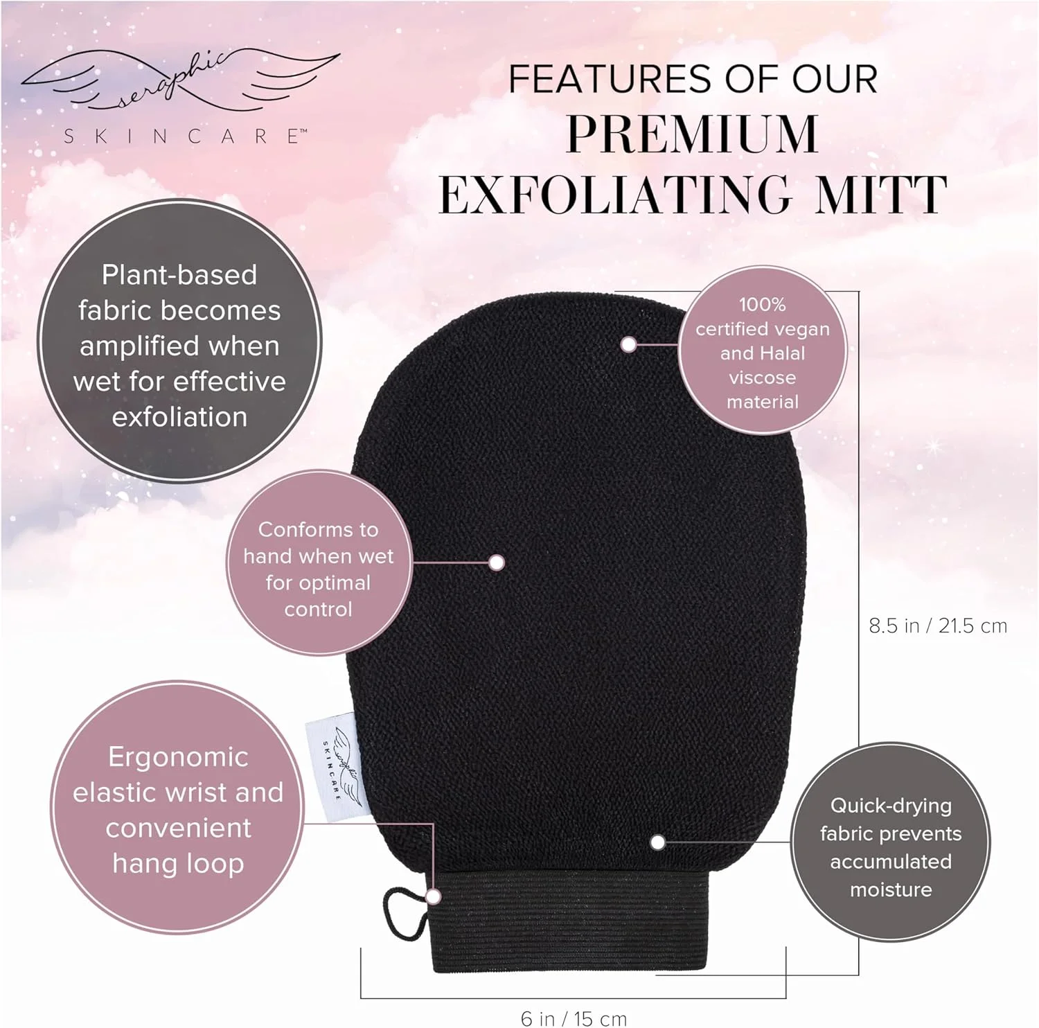 دستکش لایه بردار کره ای سرافییک اسکین کر (1 عدد) میکرودرم ابریژن در خانه، دستکش های لایه بردار به طور محسوسی پوست مرده را از بین می برند، مناسب برای از بین بردن اسپری برنزه یا کراتوز پیلاریس، ساخته شده از 100% الیاف ویسکوز دستکش لایه بردار کره ای سرافییک اسکین کر (1 عدد) میکرودرم ابریژن در خانه، دستکش های لایه بردار به طور محسوسی پوست مرده را از بین می برند، مناسب برای از بین بردن اسپری برنزه یا کراتوز پیلاریس، ساخته شده از 100% الیاف ویسکوز