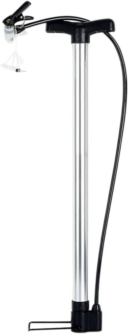 تلمبه باد دوچرخه قابل حمل Biella™ - تلمبه دستی/پایی برای باد کردن لاستیک، توپ بسکتبال، فوتبال، بادکنک، اسباب بازی و غیره