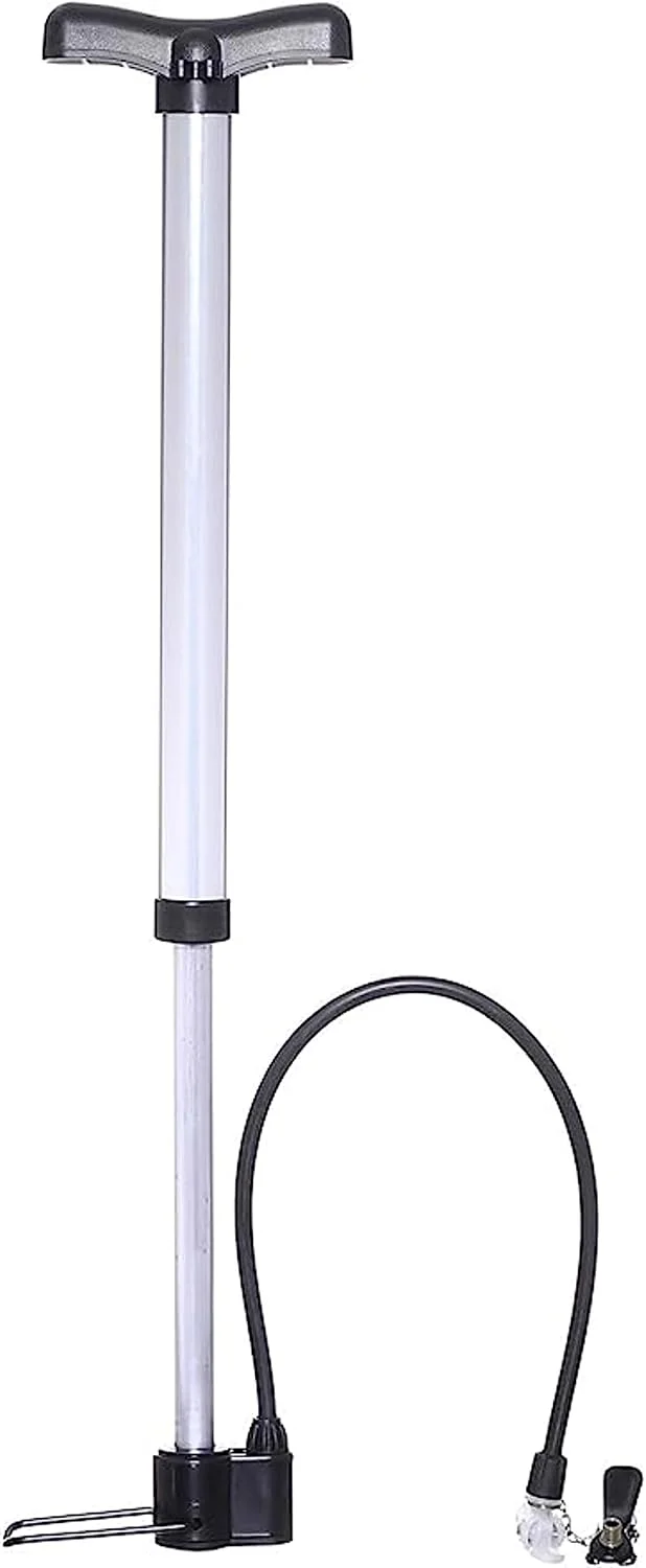 تلمبه باد دوچرخه قابل حمل Biella™ - تلمبه دستی/پایی برای باد کردن لاستیک، توپ بسکتبال، فوتبال، بادکنک، اسباب بازی و غیره