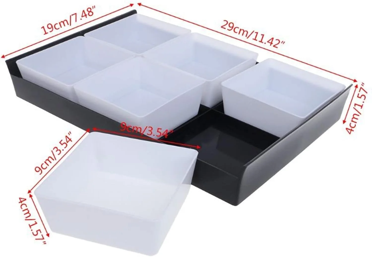 ظرف میوه AUEMNUR، سینی سرو چند منظوره، بشقاب میوه، جعبه نگهداری خلاقانه برای تنقلات، آجیل و دسر ظرف میوه AUEMNUR، سینی سرو چند منظوره، بشقاب میوه، جعبه نگهداری خلاقانه برای تنقلات، آجیل و دسر