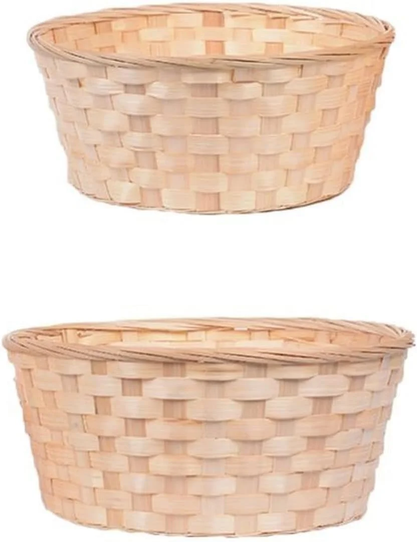 ظرف میوه AUEMNUR، سبد نان بافته شده از بامبو، ظرف تنقلات، سبد حصیری نگهداری میوه، سبزیجات و تخم مرغ، سینی غذا ظرف میوه AUEMNUR، سبد نان بافته شده از بامبو، ظرف تنقلات، سبد حصیری نگهداری میوه، سبزیجات و تخم مرغ، سینی غذا