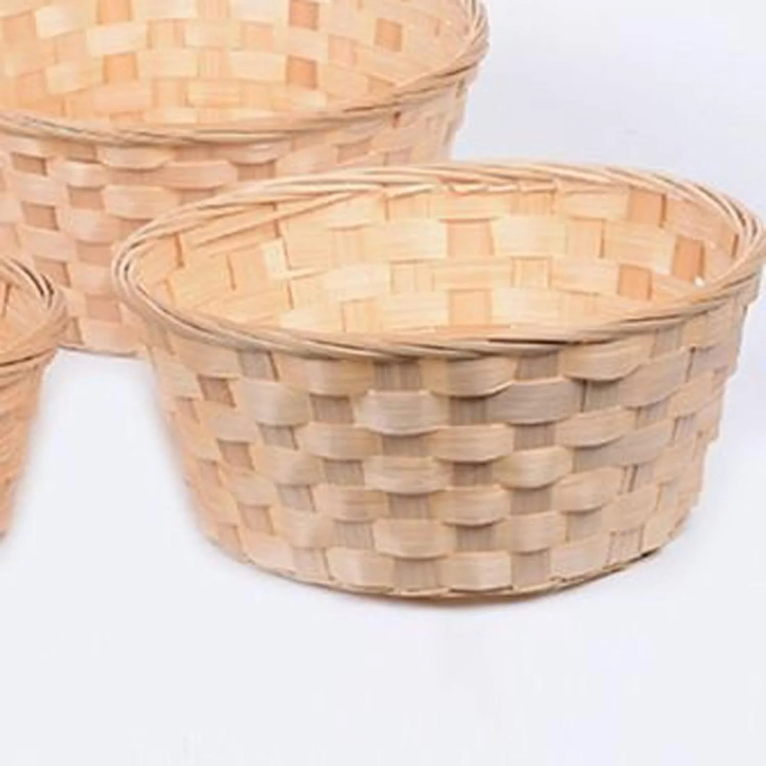 ظرف میوه AUEMNUR، سبد نان بافته شده از بامبو، ظرف تنقلات، سبد حصیری نگهداری میوه، سبزیجات و تخم مرغ، سینی غذا ظرف میوه AUEMNUR، سبد نان بافته شده از بامبو، ظرف تنقلات، سبد حصیری نگهداری میوه، سبزیجات و تخم مرغ، سینی غذا