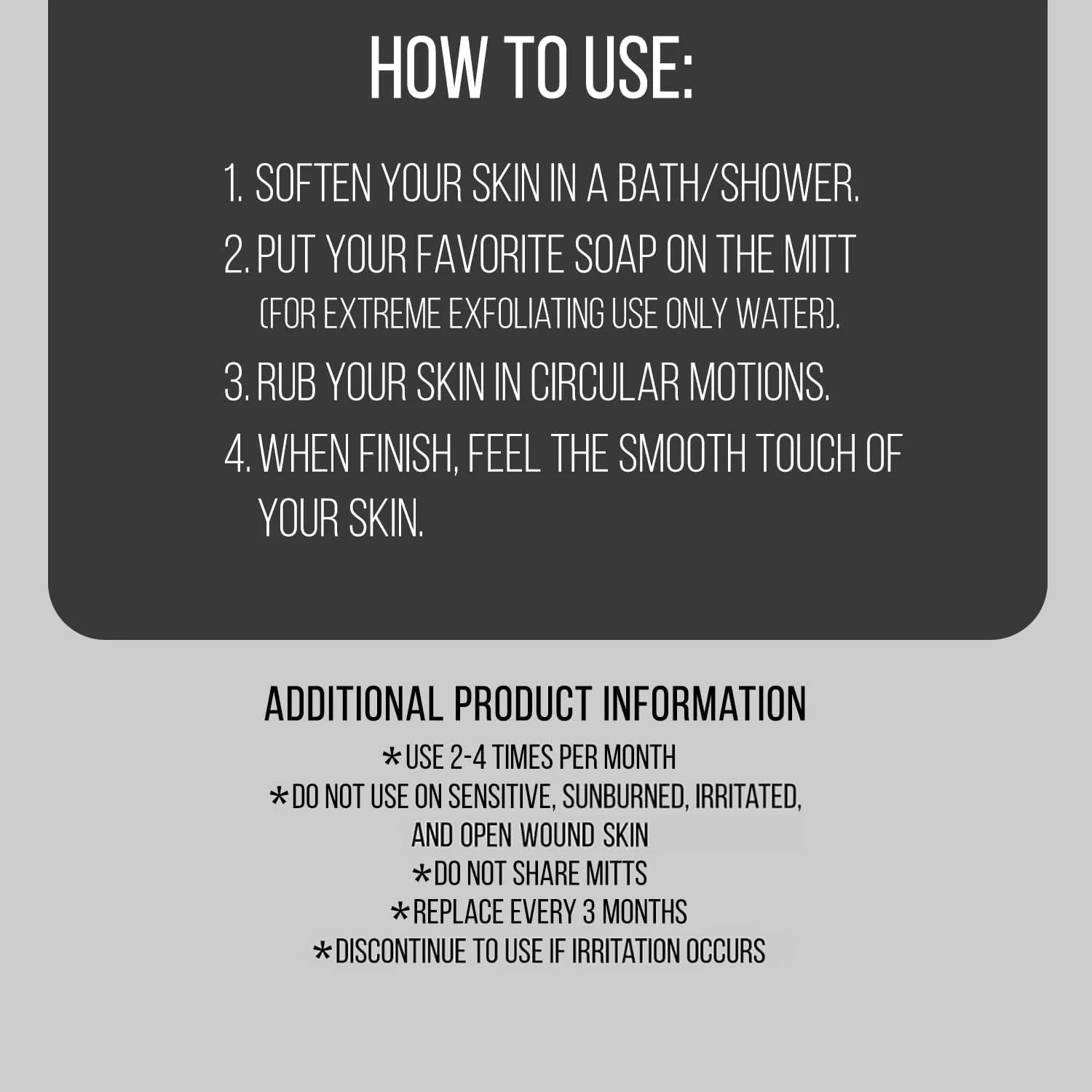 دستکش لایه بردار عمیق MOMENT برای بدن، دستکش لایه بردار کره ای، اسکرابر بدن برای حمام، از بین برنده پوست مرده، کراتوز پیلاریس (4 عدد مشکی) دستکش لایه بردار عمیق MOMENT برای بدن، دستکش لایه بردار کره ای، اسکرابر بدن برای حمام، از بین برنده پوست مرده، کراتوز پیلاریس (4 عدد مشکی)