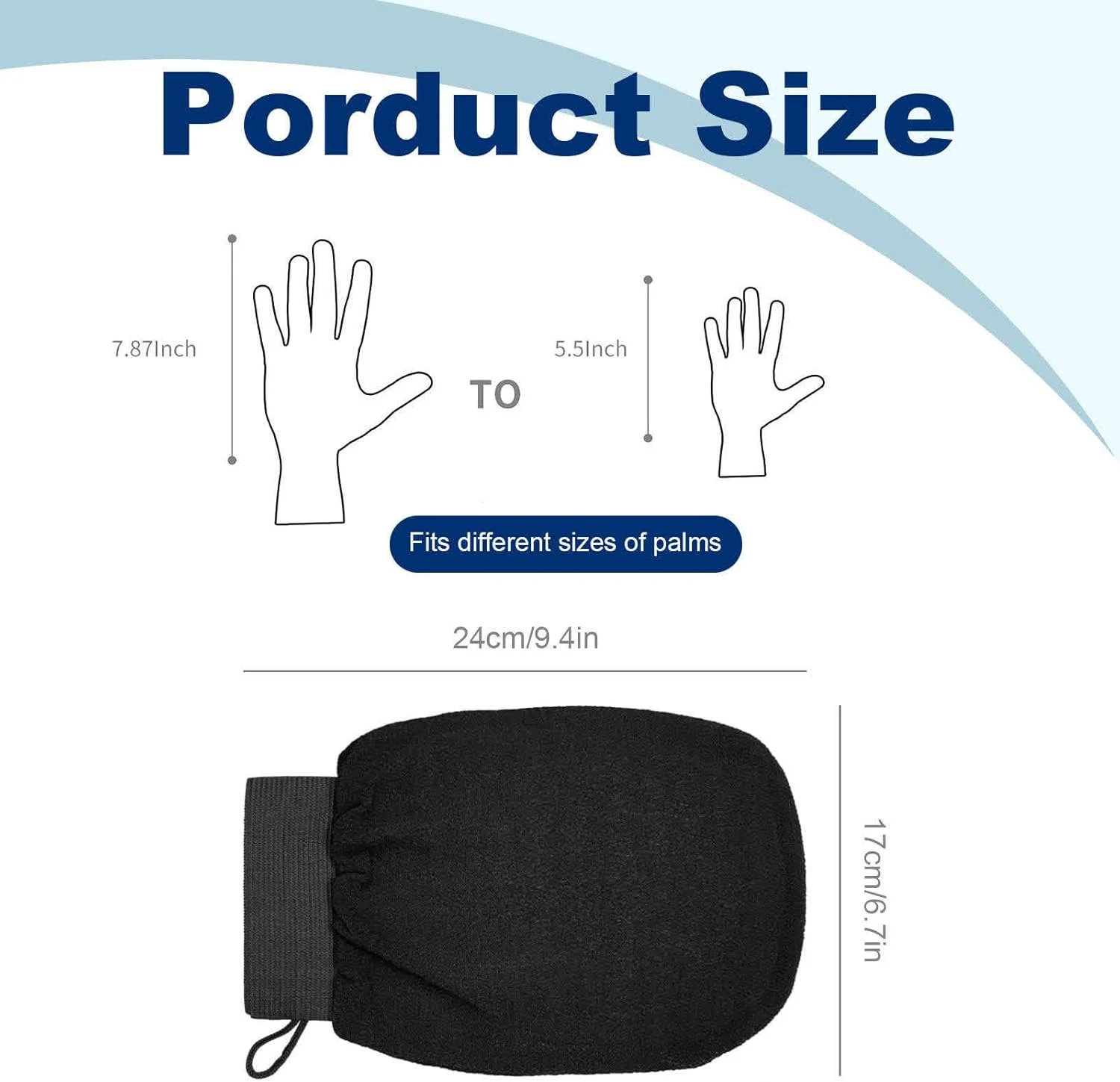 دستکش لایه بردار ممتاز 2 عددی، دستکش اسکراب بدن SPA، دستکش لایه بردار ملایم دو طرفه، الیاف ویسکوز برای پاکسازی موثر بدون تحریک پوست دستکش لایه بردار ممتاز 2 عددی، دستکش اسکراب بدن SPA، دستکش لایه بردار ملایم دو طرفه، الیاف ویسکوز برای پاکسازی موثر بدون تحریک پوست