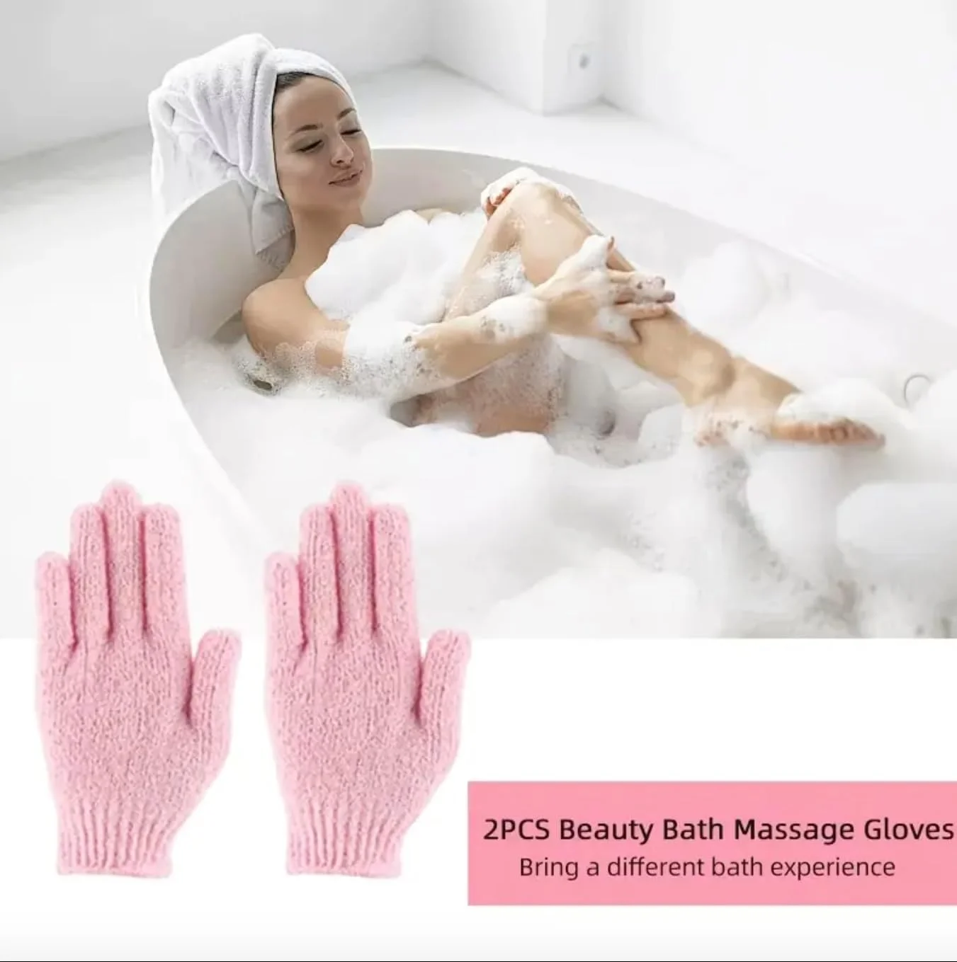 دستکش لایه بردار بدن 2 عددی، دستکش اسکراب حمام دو طرفه برای پاکسازی عمیق پوست، اسکرابر دوش برای از بین بردن پوست مرده، دستکش لایه بردار قابل استفاده مجدد برای زنان و مردان دستکش لایه بردار بدن 2 عددی، دستکش اسکراب حمام دو طرفه برای پاکسازی عمیق پوست، اسکرابر دوش برای از بین بردن پوست مرده، دستکش لایه بردار قابل استفاده مجدد برای زنان و مردان