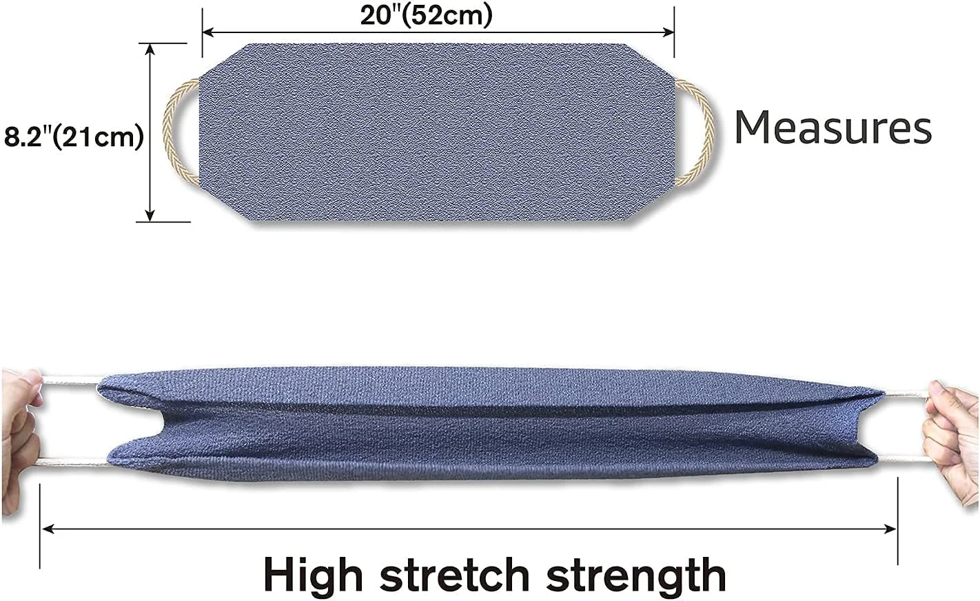 لیف اسکراب لایه بردار پشت اِوریدوِر با دسته، دو طرفه برای شستشوی عمیق بدن، ماساژ پوست و تحریک گردش خون، مناسب آقایان و بانوان، سایز آزاد (لیف پشت) لیف اسکراب لایه بردار پشت اِوریدوِر با دسته، دو طرفه برای شستشوی عمیق بدن، ماساژ پوست و تحریک گردش خون، مناسب آقایان و بانوان، سایز آزاد (لیف پشت)