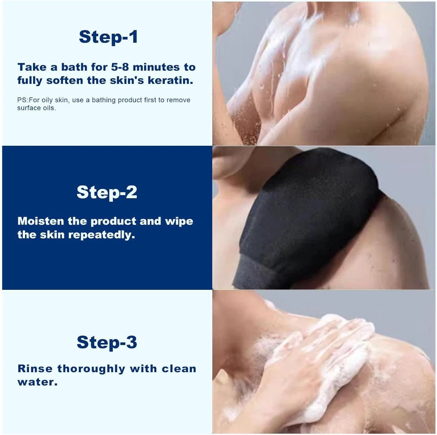 دستکش لایه بردار ممتاز 2 عددی، دستکش اسکراب بدن SPA، دستکش لایه بردار ملایم دو طرفه، الیاف ویسکوز برای پاکسازی موثر بدون تحریک پوست دستکش لایه بردار ممتاز 2 عددی، دستکش اسکراب بدن SPA، دستکش لایه بردار ملایم دو طرفه، الیاف ویسکوز برای پاکسازی موثر بدون تحریک پوست