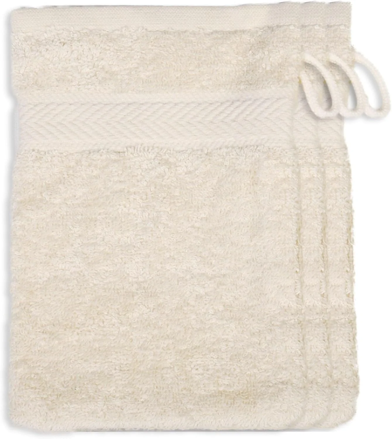 لیف حمام پنبه ارگانیک اکو بث لندن - بسته 3 عددی، فوق العاده نرم و ضد حساسیت، 100% پنبه ارگانیک با حلقه آویز، بدون رنگ و سفید کننده