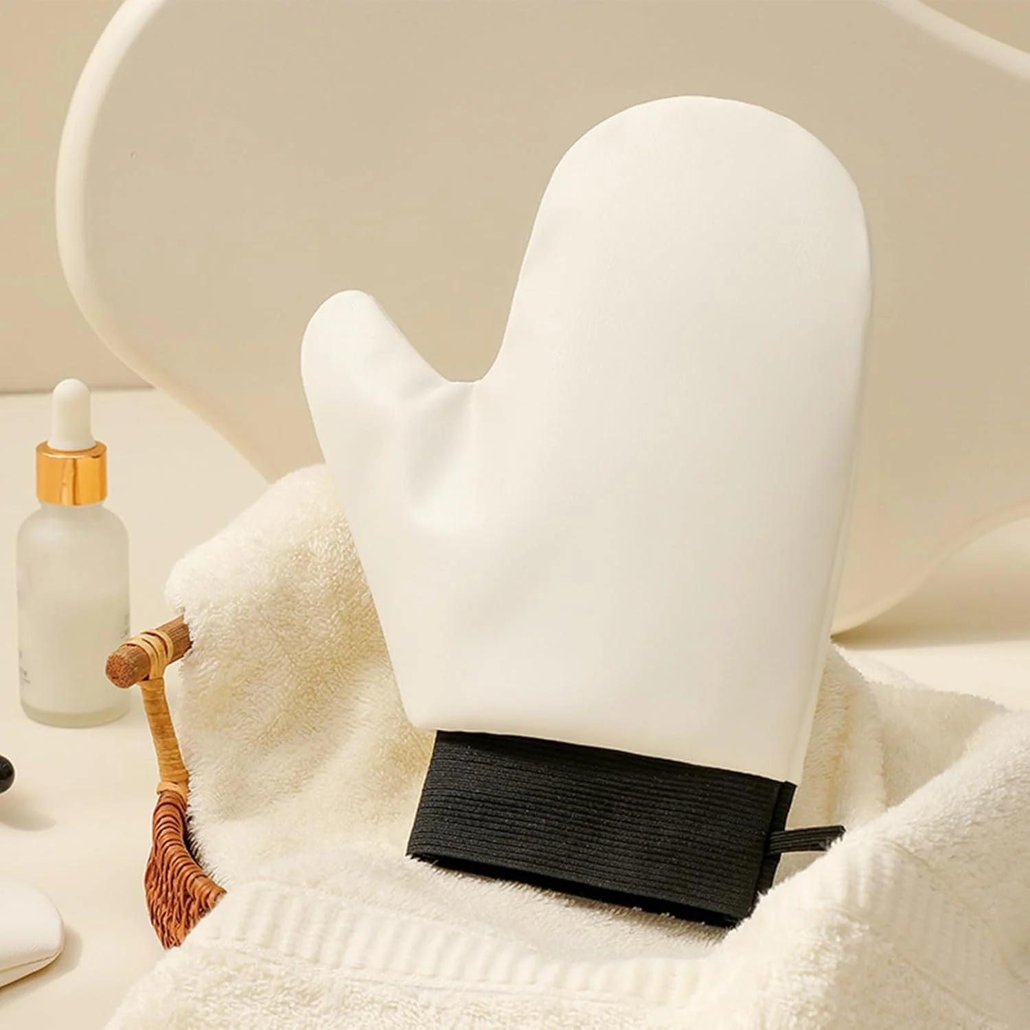 دستکش برنزه کننده، کیت اپلیکاتور لوسیون دستکش های برنزه کننده خودکار | اپلیکاتور نرم پشت برای روغن های روزانه لوسیون دوش ساحلی مربیان اسپا آرایش عروس دوستداران رقصندگان عصر دستکش برنزه کننده، کیت اپلیکاتور لوسیون دستکش های برنزه کننده خودکار | اپلیکاتور نرم پشت برای روغن های روزانه لوسیون دوش ساحلی مربیان اسپا آرایش عروس دوستداران رقصندگان عصر