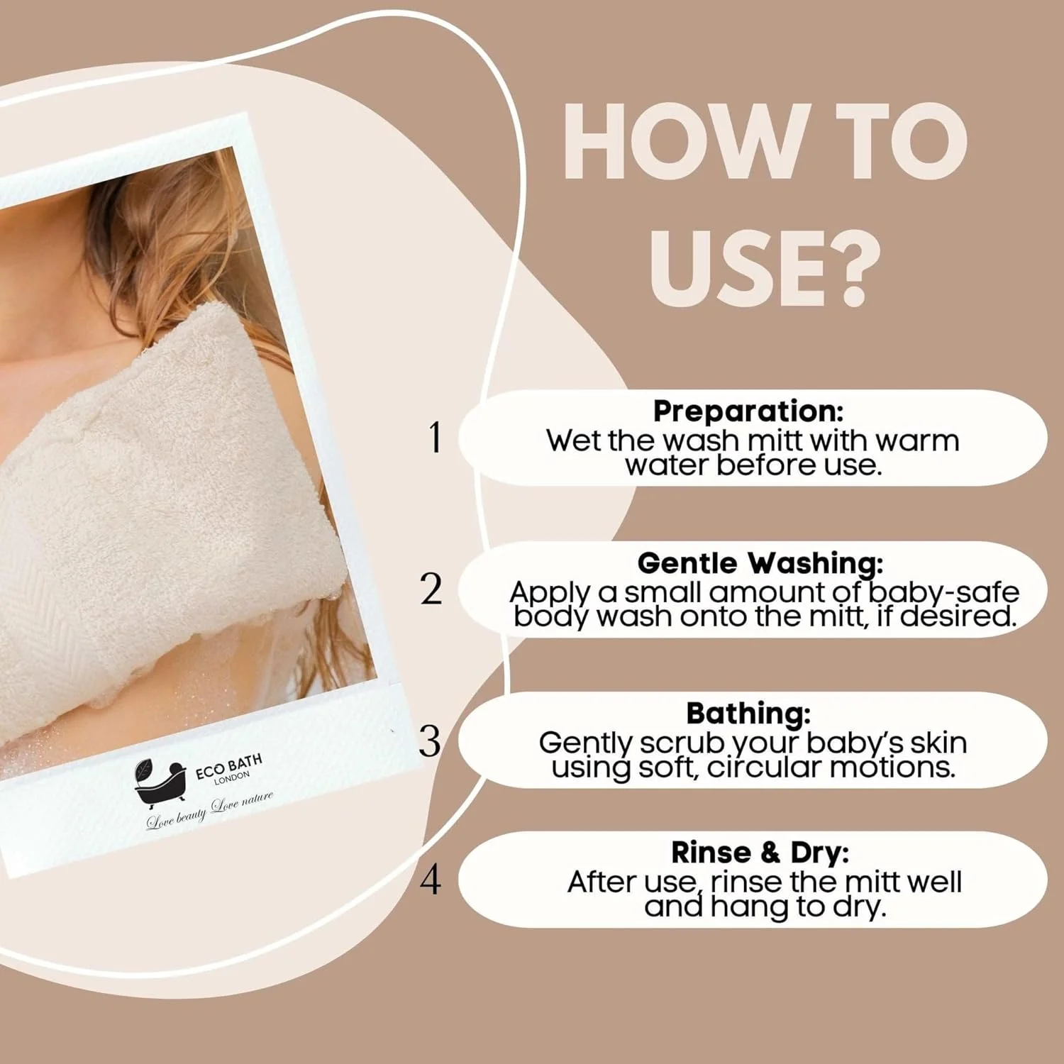 لیف حمام پنبه ارگانیک اکو بث لندن - بسته 3 عددی، فوق العاده نرم و ضد حساسیت، 100% پنبه ارگانیک با حلقه آویز، بدون رنگ و سفید کننده لیف حمام پنبه ارگانیک اکو بث لندن - بسته 3 عددی، فوق العاده نرم و ضد حساسیت، 100% پنبه ارگانیک با حلقه آویز، بدون رنگ و سفید کننده