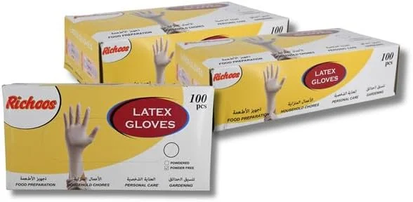 دستکش حمام یکبار مصرف ریچوز – دستکش های نرم، بهداشتی و تک بار مصرف برای تمیز کردن بدن و مراقبت از پوست – ایده آل برای اسپا، مسافرت، بیمارستان ها و استفاده شخصی – بسته 100 عددی