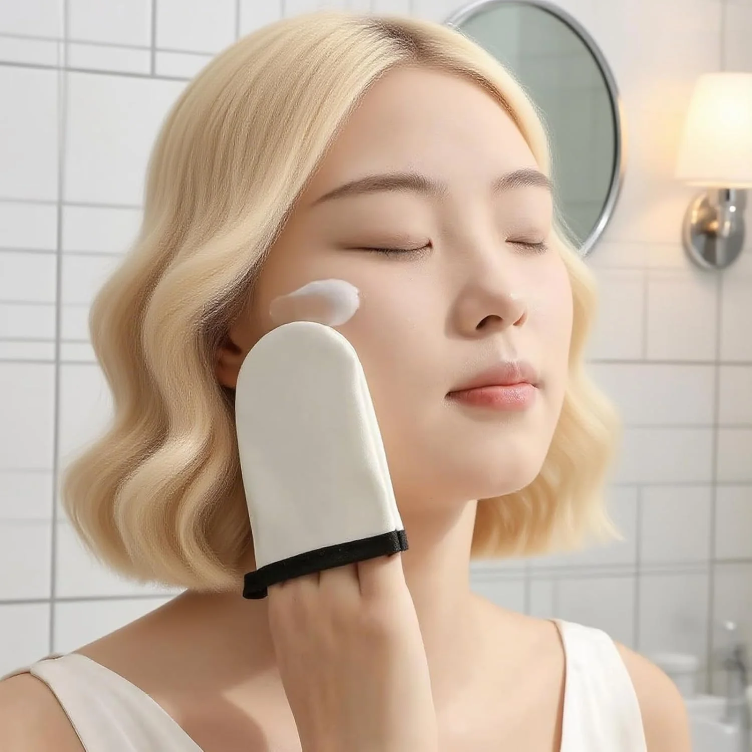 دستکش برنزه کننده، برس نرم برنزه کننده خودکار، اپلیکاتور پشتی نرم - اپلیکاتور پشتی نرم برای روغن های روزانه، لوسیون دوش ساحلی، مربیان اسپا، آرایش عروس، دوستداران برنزه، رقصندگان، شب دستکش برنزه کننده، برس نرم برنزه کننده خودکار، اپلیکاتور پشتی نرم - اپلیکاتور پشتی نرم برای روغن های روزانه، لوسیون دوش ساحلی، مربیان اسپا، آرایش عروس، دوستداران برنزه، رقصندگان، شب