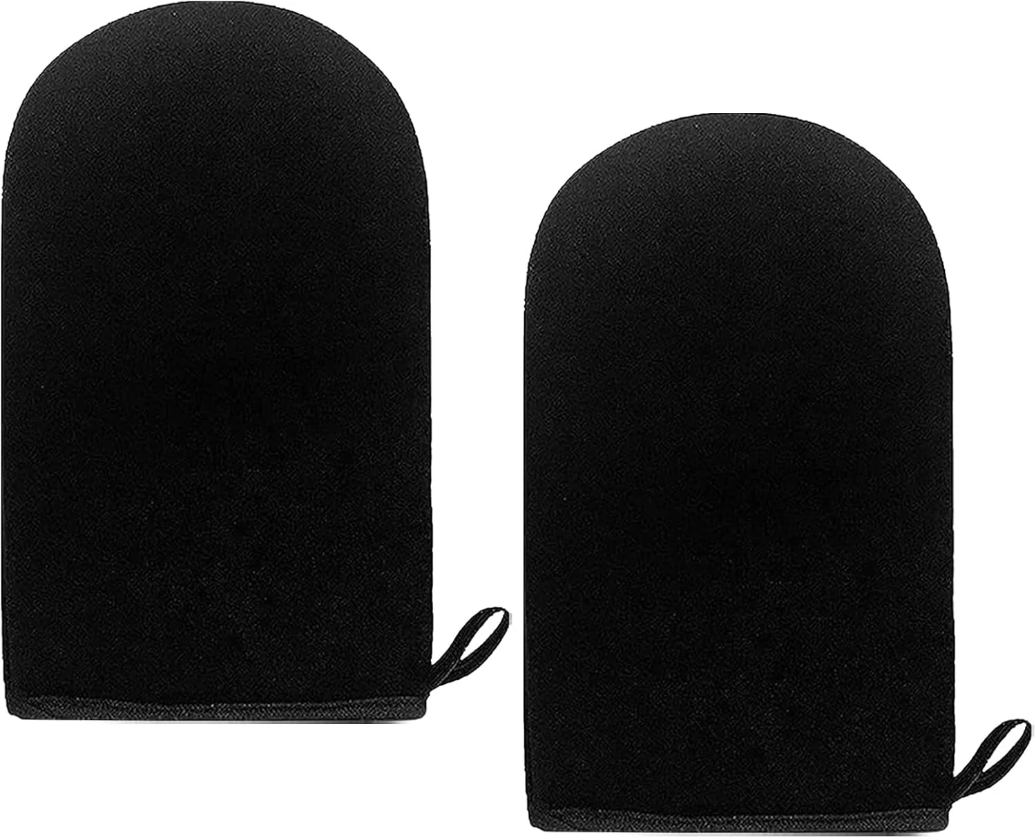 دستکش برنزه کننده 2 عددی - دستکش دو طرفه برای برنزه کننده بدون رگه، جلوگیری از لک شدن دست ها و پوشش یکنواخت، دستکش آفتاب گرفتن قابل شستشو و استفاده مجدد