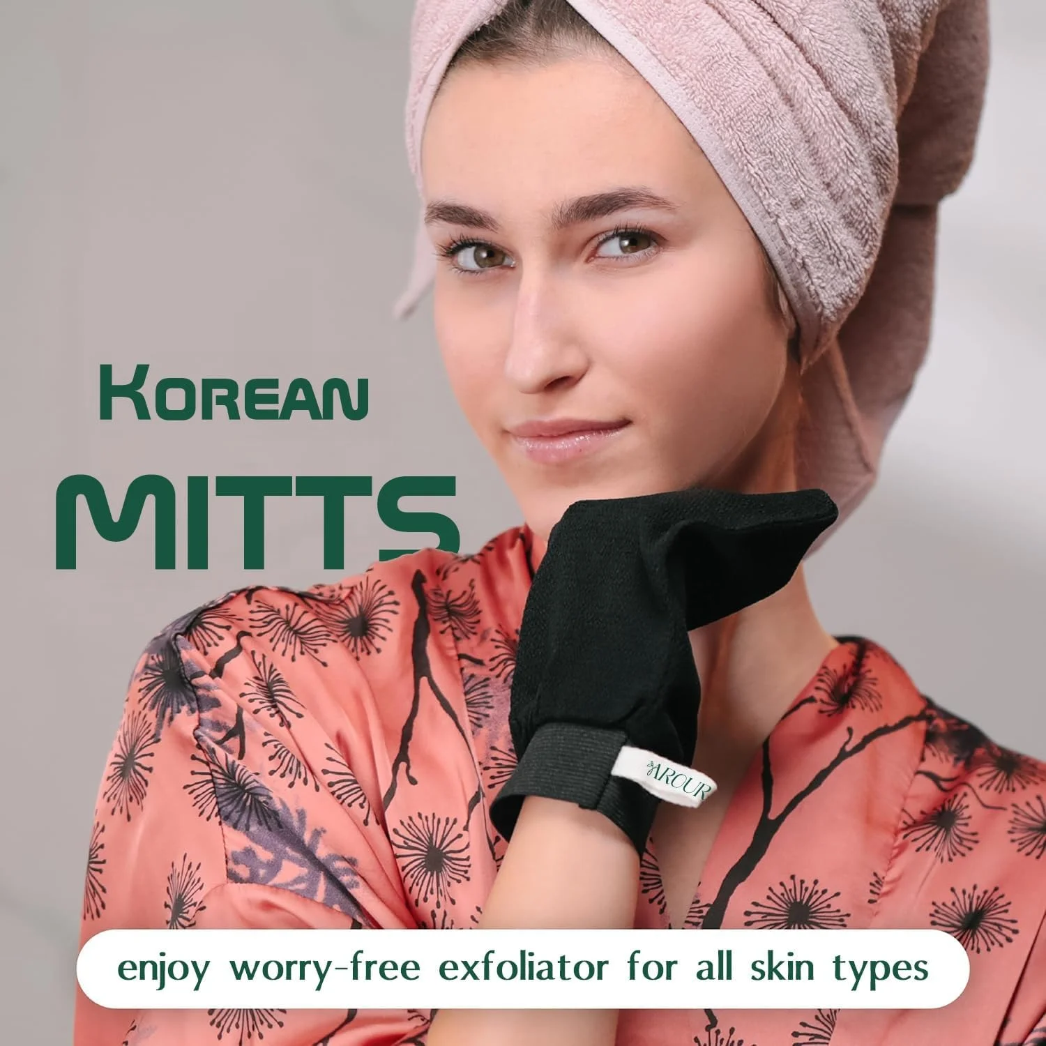 دستکش لایه بردار بدن آرورا با الهام از کره - دستکش اسکراب عمیق بدن برای پوست مرده، پاک کردن برنزه کننده اسپری، کراتوز پیلاریس و اسکراب بدن - 100% الیاف ویسکوز دستکش لایه بردار بدن آرورا با الهام از کره - دستکش اسکراب عمیق بدن برای پوست مرده، پاک کردن برنزه کننده اسپری، کراتوز پیلاریس و اسکراب بدن - 100% الیاف ویسکوز