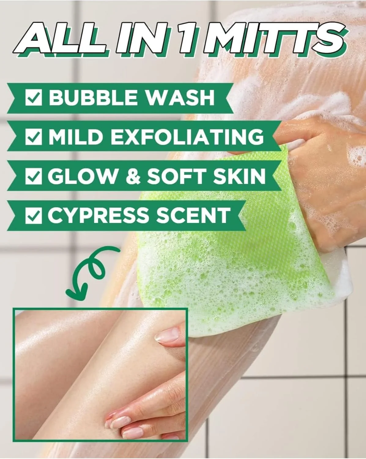 لیف کره ای اصل - پد لایه بردار بدن اصل - دستکش های اسکراب و شستشوی بدن حباب دار همه در یک با عسل و ماست - دستکش های لایه بردار برای از بین بردن سلول های مرده پوست - بازسازی پوست 8 عدد. لیف کره ای اصل - پد لایه بردار بدن اصل - دستکش های اسکراب و شستشوی بدن حباب دار همه در یک با عسل و ماست - دستکش های لایه بردار برای از بین بردن سلول های مرده پوست - بازسازی پوست 8 عدد.