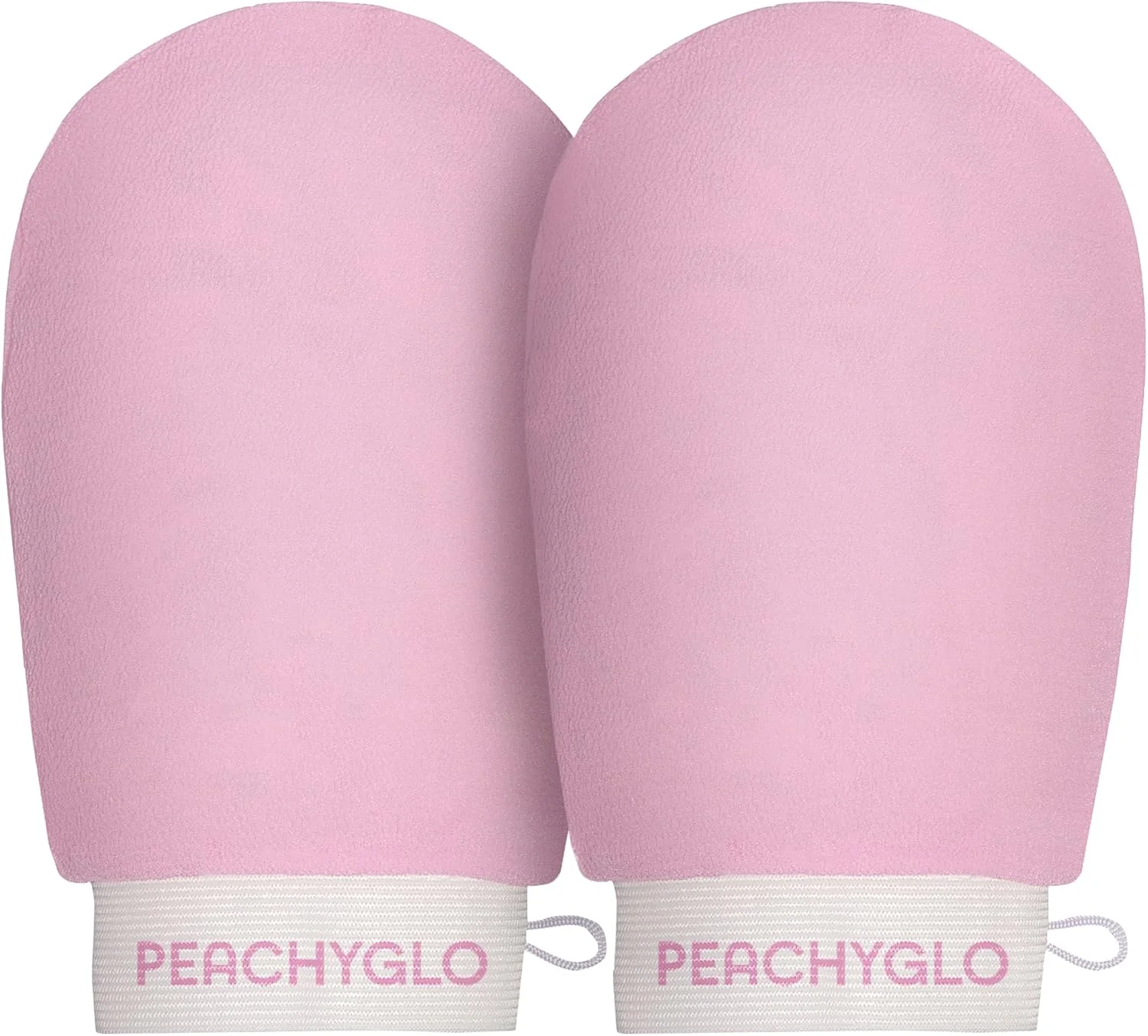 دستکش لایه بردار عمیق بدن شووی 2 عددی - دستکش اسکراب حمام، نرم کننده و روشن کننده پوست، از بین برنده پوست مرده بانوان، ابریشمی و لطیف