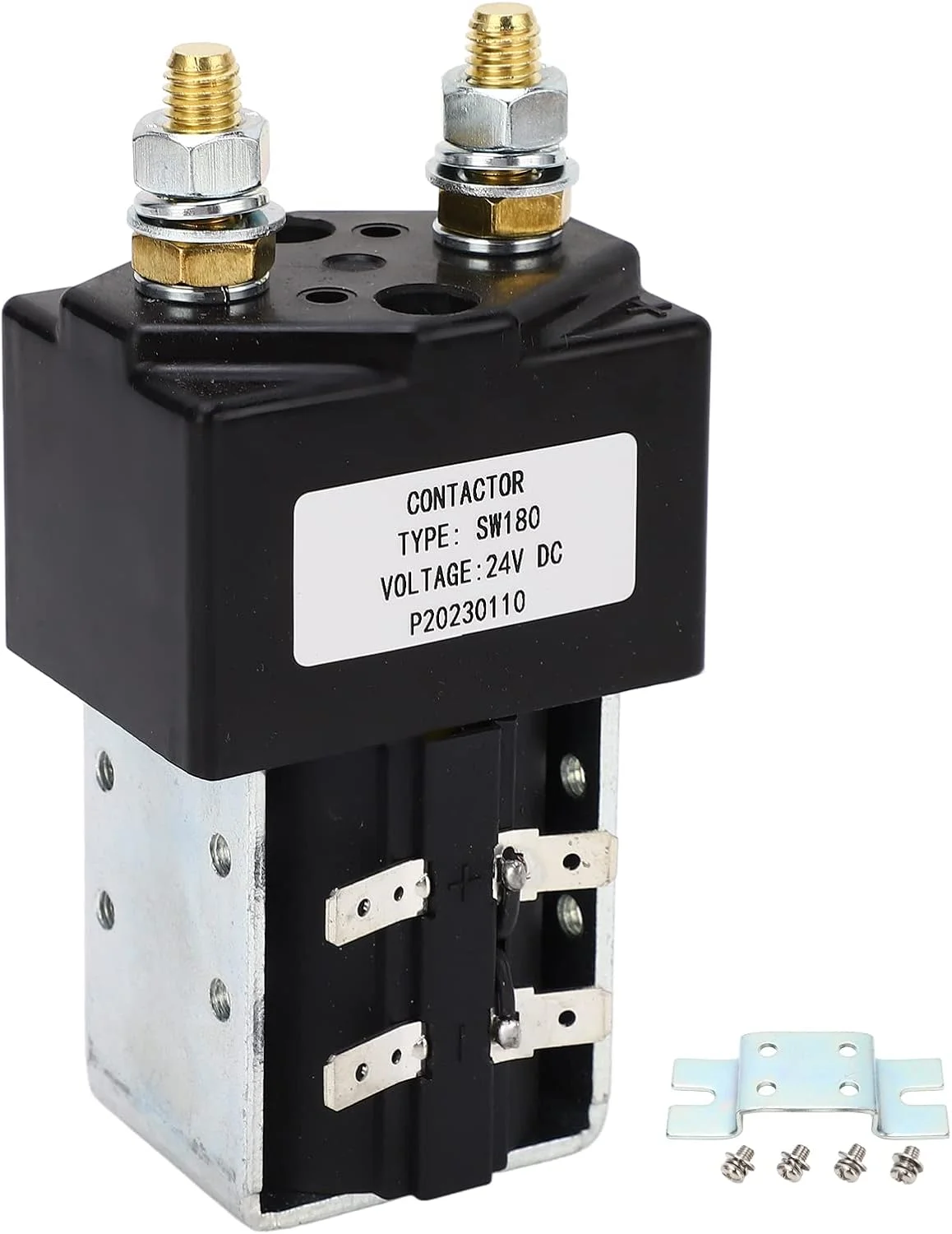 BROLEO 24V DC Contactor Solenoid Valve, Single Pole Single Throw Replacement for EZGO Car, Cart, Truck, Forklift, SW180 200A 24VDC Solenoid Valve with Professional Manufacturing BROLEO 24V DC Contactor Solenoid Valve, Single Pole Single Throw Replacement for EZGO Car, Cart, Truck, Forklift, SW180 200A 24VDC Solenoid Valve with Professional Manufacturing