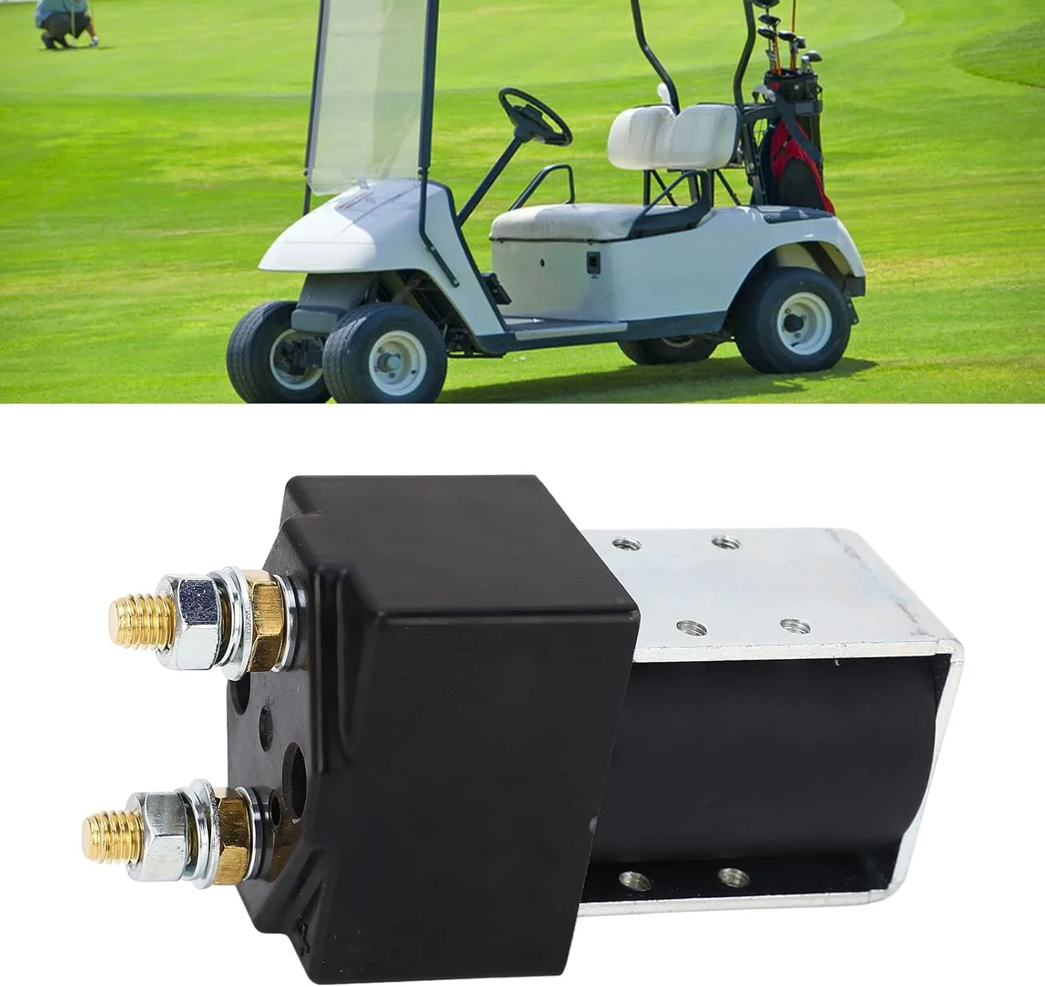 BROLEO 24V DC Contactor Solenoid Valve, Single Pole Single Throw Replacement for EZGO Car, Cart, Truck, Forklift, SW180 200A 24VDC Solenoid Valve with Professional Manufacturing BROLEO 24V DC Contactor Solenoid Valve, Single Pole Single Throw Replacement for EZGO Car, Cart, Truck, Forklift, SW180 200A 24VDC Solenoid Valve with Professional Manufacturing