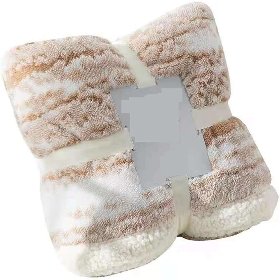 پتو KRSIAXG مناسب تخت خواب، زمستانی، نرم، گرم، پشمی ضخیم و لطیف