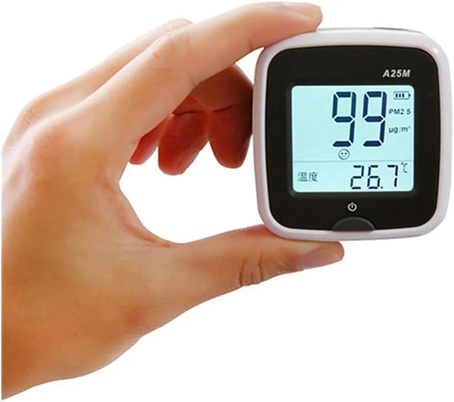 دستگاه های تشخیص گاز SJHDKLW مدل A25M، آشکارساز قابل حمل PM2.5 با سنسور دقیق و پاسخ سریع