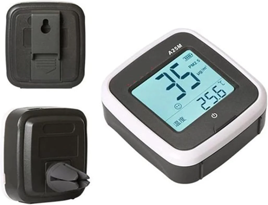 دستگاه های تشخیص گاز SJHDKLW مدل A25M، آشکارساز قابل حمل PM2.5 با سنسور دقیق و پاسخ سریع