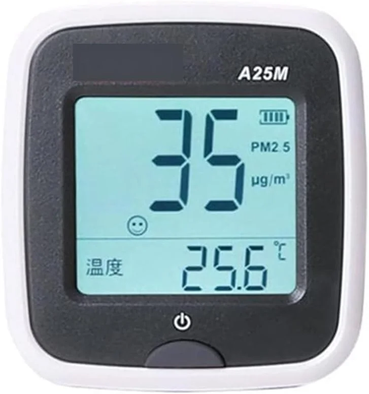 دستگاه های تشخیص گاز SJHDKLW مدل A25M، آشکارساز قابل حمل PM2.5 با سنسور دقیق و پاسخ سریع