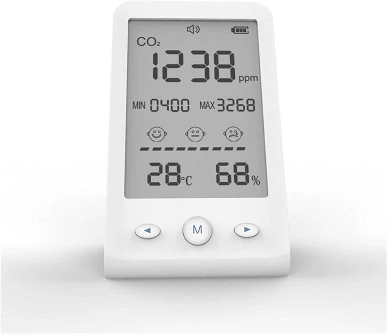 دستگاه تشخیص گاز SJHDKLW، ردیاب دی اکسید کربن، دستگاه تشخیص غلظت دی اکسید کربن، ردیاب نشت گاز