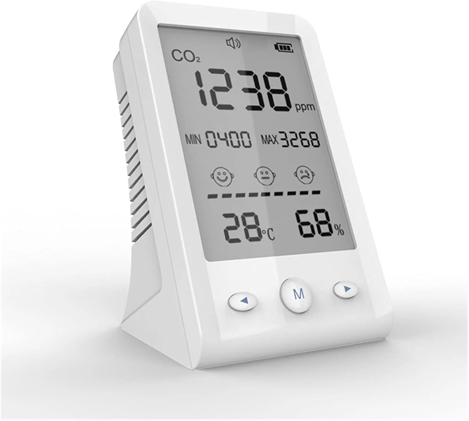 دستگاه تشخیص گاز SJHDKLW، ردیاب دی اکسید کربن، دستگاه تشخیص غلظت دی اکسید کربن، ردیاب نشت گاز