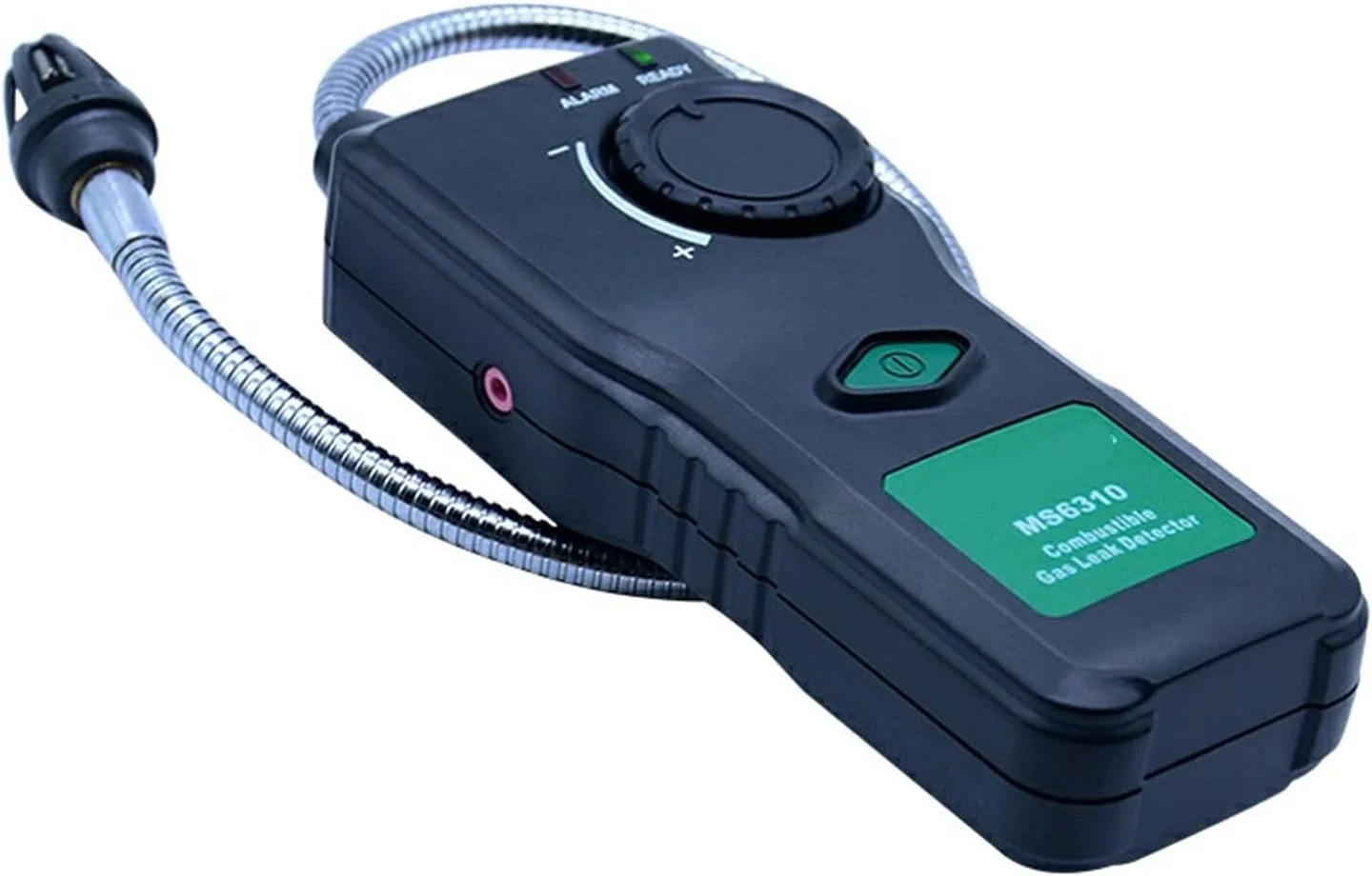 دستگاه تشخیص گاز طبیعی SJHDKLW مدل MS6310، قابل حمل، تستر نشت گازهای قابل اشتعال، آنالایزر گاز طبیعی پروپان با آلارم صوتی و نوری، مناسب برای تشخیص گاز در منزل