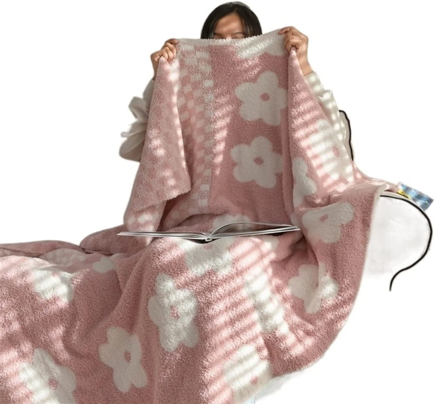 پتو بافتنی KRSIAXG، پتوهای نرم و راحت، پوشش مبل و تخت خواب، شال و پتوی مسافرتی