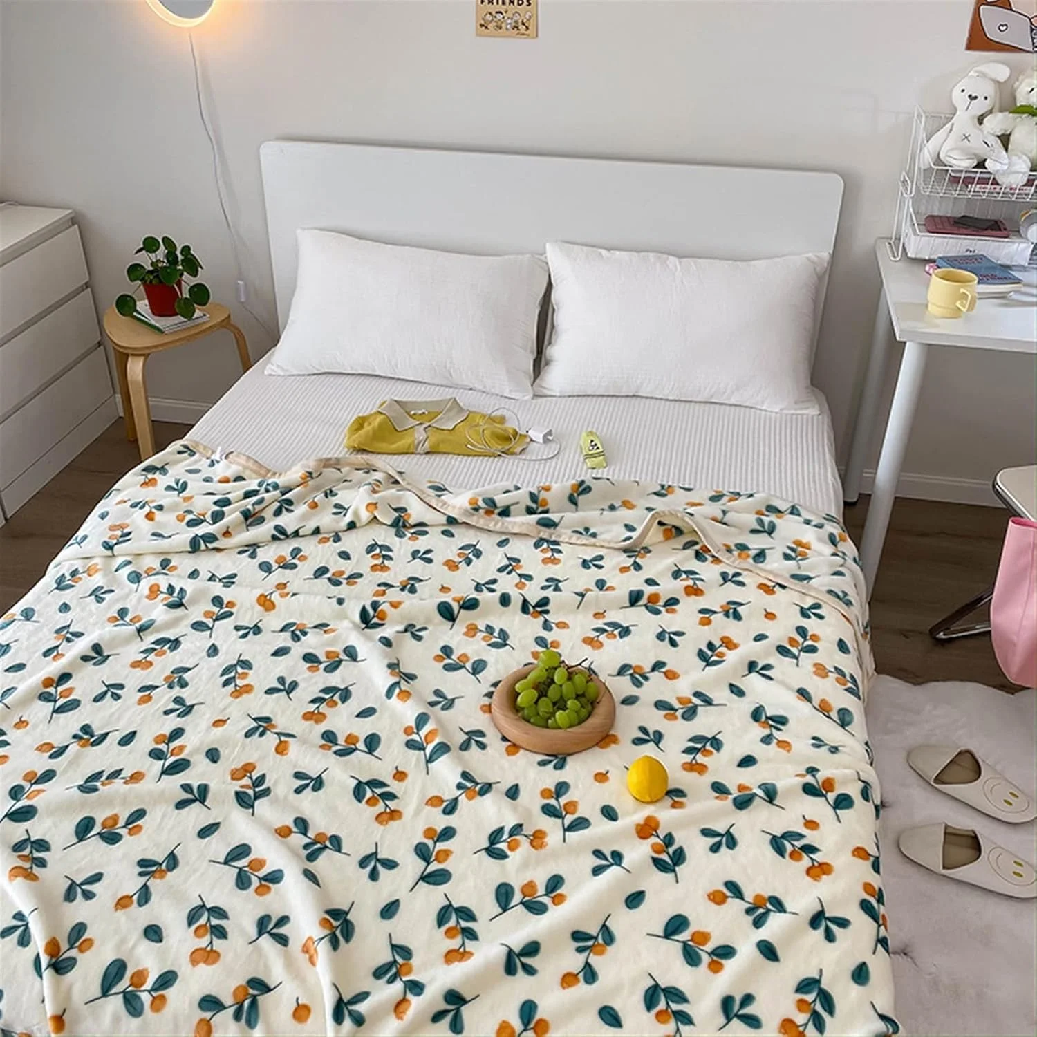 پتو KRSIAXG، پتو تهویه مطبوع، پتو مناسب چرت زدن در اداره، پتو پا، پتو پشم شیری، پتو ضخیم مناسب فصل پاییز و زمستان، ملحفه و پتو دو نفره