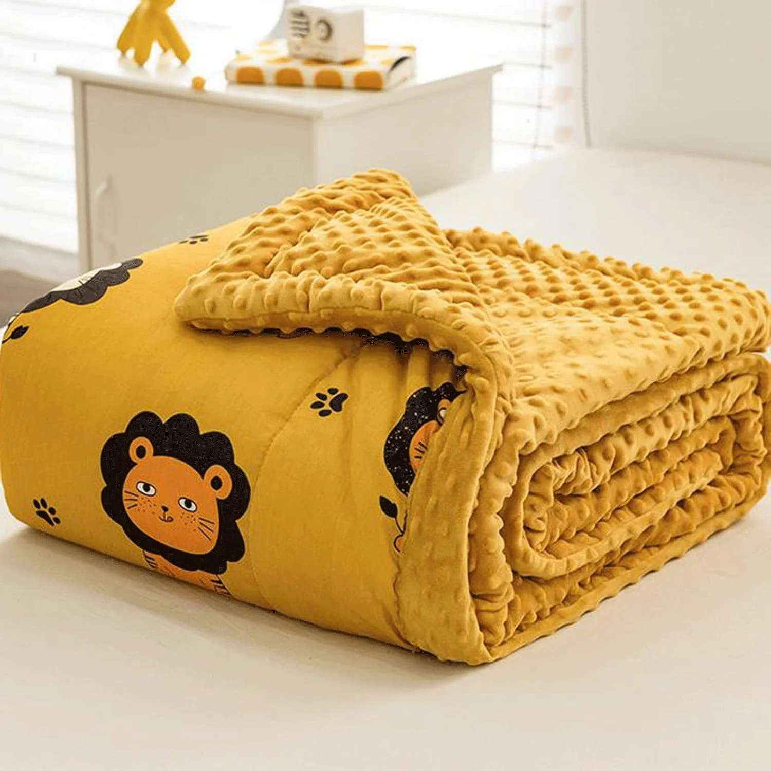 پتو KRSIAXG طرح خال خالی، فوق العاده نرم، مناسب تخت، لحاف، هسته بالش، طرح کارتونی چاپی، دو طرفه، پتوی گرم (150x200cm) پتو KRSIAXG طرح خال خالی، فوق العاده نرم، مناسب تخت، لحاف، هسته بالش، طرح کارتونی چاپی، دو طرفه، پتوی گرم (150x200cm)