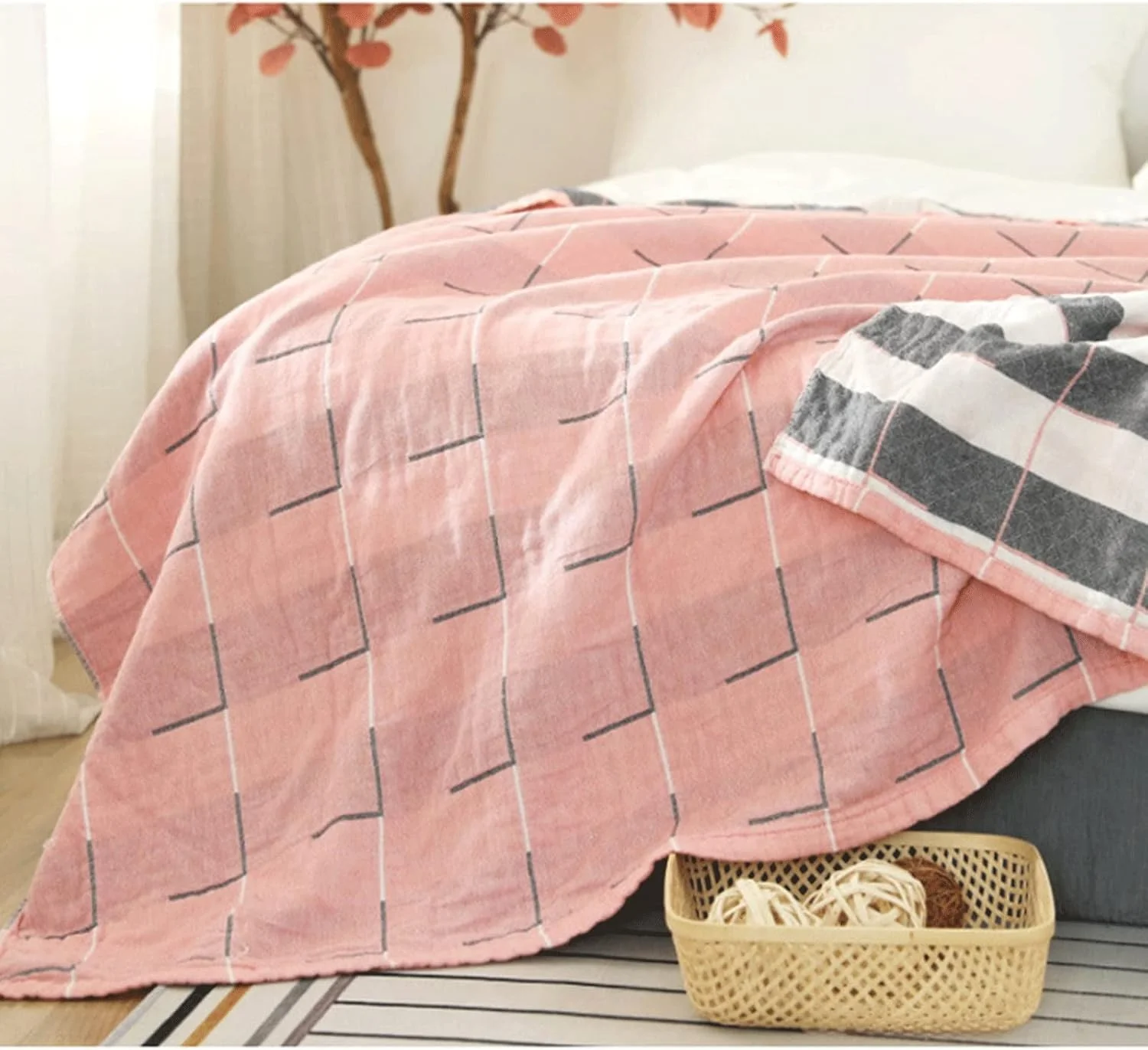 پتو کرسیاکسی جیبی، پتو نخی، پتوی نازک حوله ای، لحاف، روتختی گازی برای تخت های سایز کینگ و کویین، پتوی پرتابی بزرگسال، روتختی، رو تختی (200x230 سانتی متر) پتو کرسیاکسی جیبی، پتو نخی، پتوی نازک حوله ای، لحاف، روتختی گازی برای تخت های سایز کینگ و کویین، پتوی پرتابی بزرگسال، روتختی، رو تختی (200x230 سانتی متر)