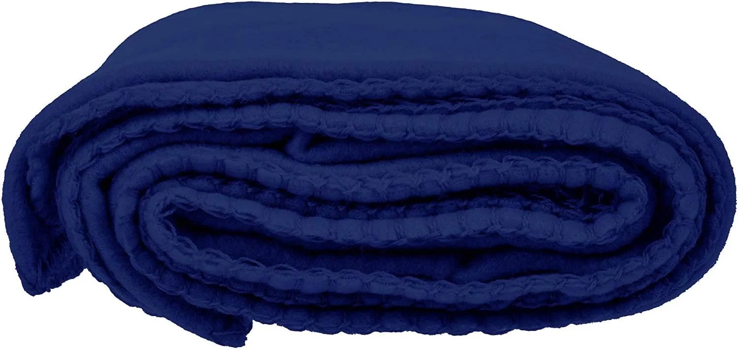 پتو پلار نرم و گرم جدید IVAZA، پتوی میکروفایبر نرم برای تخت دو نفره، آبی