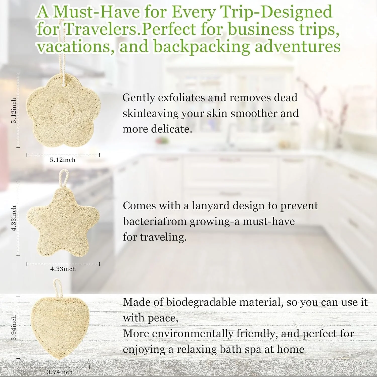 بسته 6 عددی اسفنج لوفا طبیعی، اسکرابر بدن، اسفنج لایه بردار برای زنان و مردان، اسکرابر صورت و بدن زیست تخریب پذیر برای ایجاد کف غنی، لوفا سبک وزن مناسب سفر (اشکال مختلف) بسته 6 عددی اسفنج لوفا طبیعی، اسکرابر بدن، اسفنج لایه بردار برای زنان و مردان، اسکرابر صورت و بدن زیست تخریب پذیر برای ایجاد کف غنی، لوفا سبک وزن مناسب سفر (اشکال مختلف)