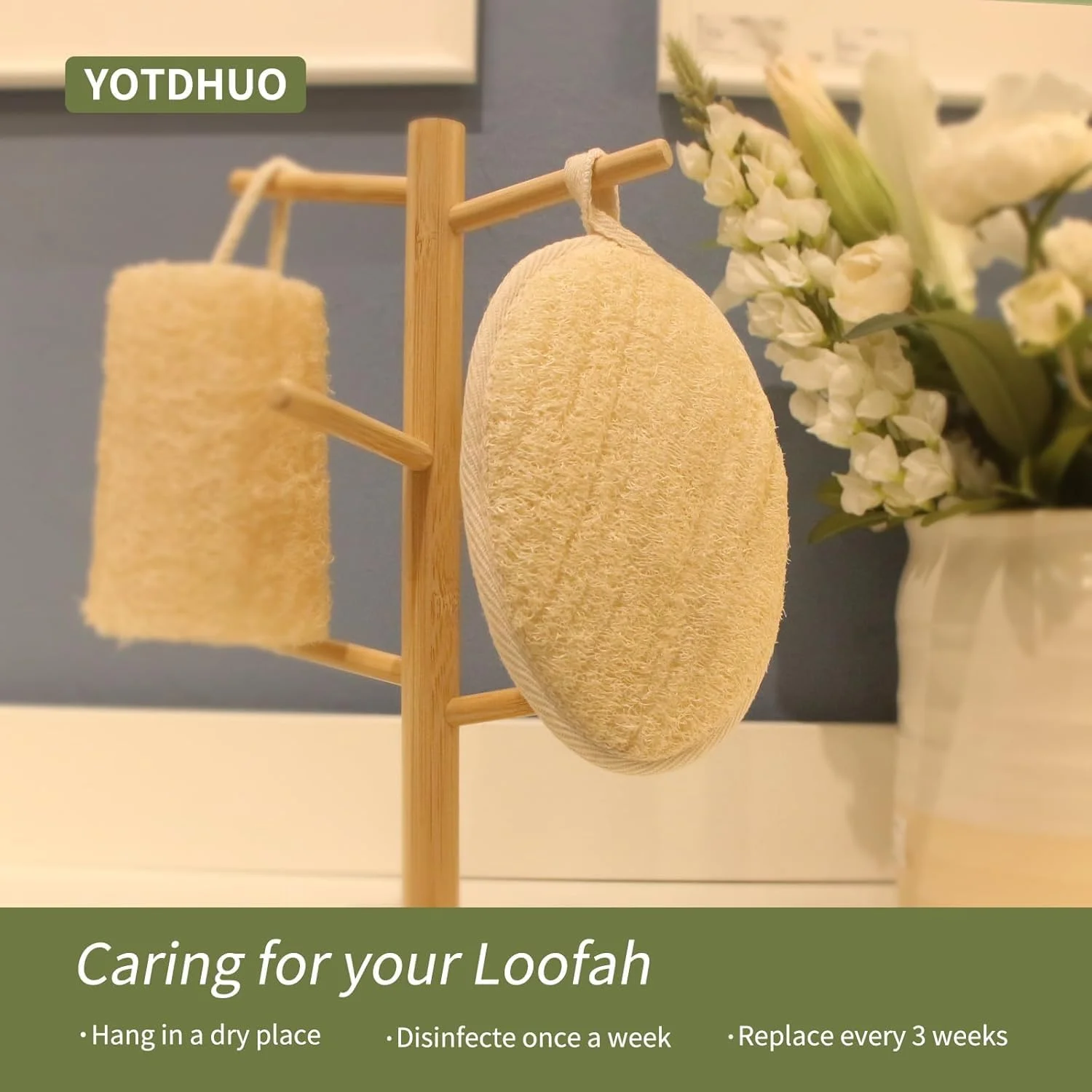 لیف اسفنجی طبیعی لوفا، لایه بردار بدن، بدون تحریک پوست، مناسب آقایان، بانوان و کودکان، اسکرابر دوش برای بدن و صورت - 2 عدد لیف اسفنجی طبیعی لوفا، لایه بردار بدن، بدون تحریک پوست، مناسب آقایان، بانوان و کودکان، اسکرابر دوش برای بدن و صورت - 2 عدد