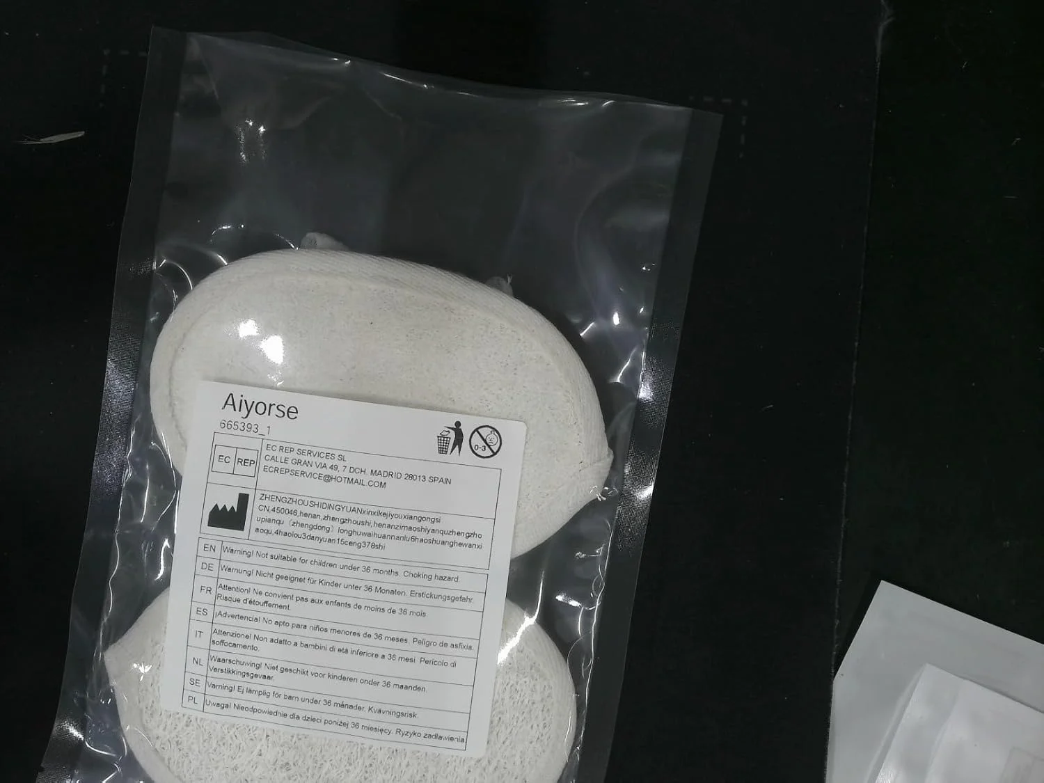 لیف اسفنجی بدن 2 عددی، پد دستکشی لوفا طبیعی برای مردان و زنان، اسکرابر دوش برای بدن و صورت، پد اسفنجی لوفا ساخته شده با اسفنج لوفا سازگار با محیط زیست