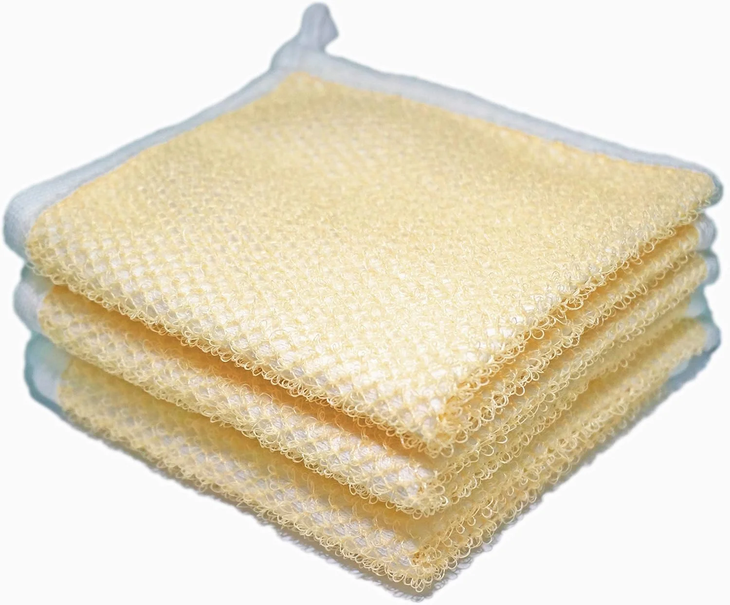 ست 3 عددی اسکراب لایه بردار دو طرفه با بافت نرم و حوله تری نرم، مناسب اسپا خانگی، لایه برداری صورت و بدن - اسکرابر دوش - از بین بردن پوست مرده - عالی برای مراقبت از پوست در حمام ماساژ