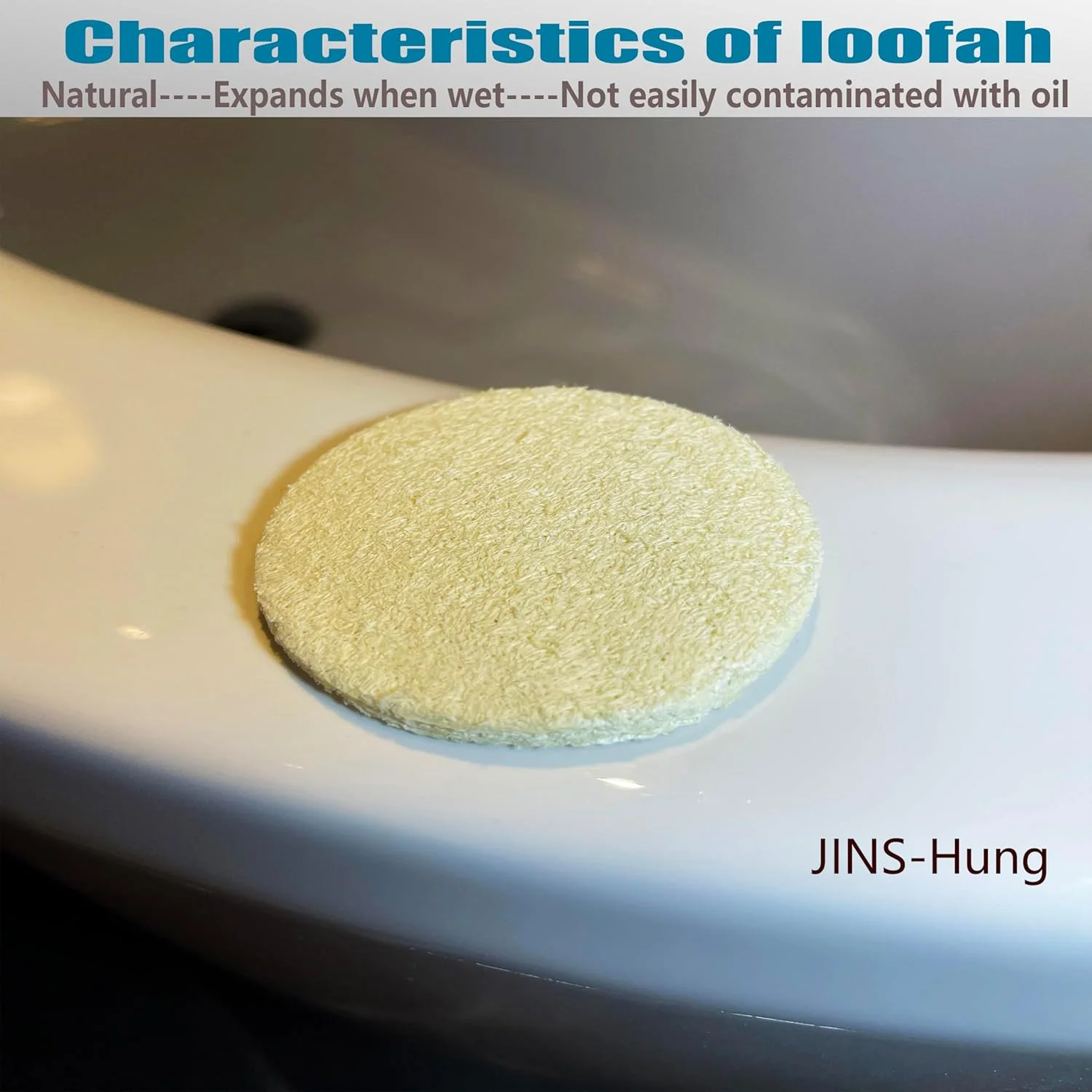 پد لوفا طبیعی لایه بردار صورت، بسته 18 عددی - پد اسکراب صورت و بدن - مناسب حمام، دوش و اسپا - اسکراب لوفا - لوفا اسکرابر عمده - پاک کننده پوست برای زنان و مردان