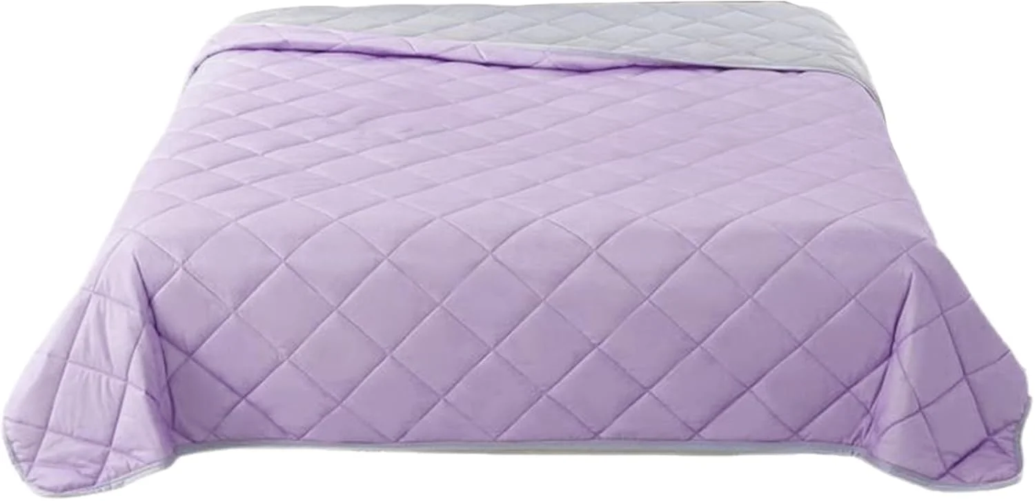 پتو یخی برای افراد گرمایی - پتوی خنک کننده تابستانی | ملحفه سازگار با پوست، مناسب هوای گرم برای تعریق شبانه، مسافرت، اتاق خواب، کمپینگ، مبل و خواب راحت شبانه پتو یخی برای افراد گرمایی - پتوی خنک کننده تابستانی | ملحفه سازگار با پوست، مناسب هوای گرم برای تعریق شبانه، مسافرت، اتاق خواب، کمپینگ، مبل و خواب راحت شبانه