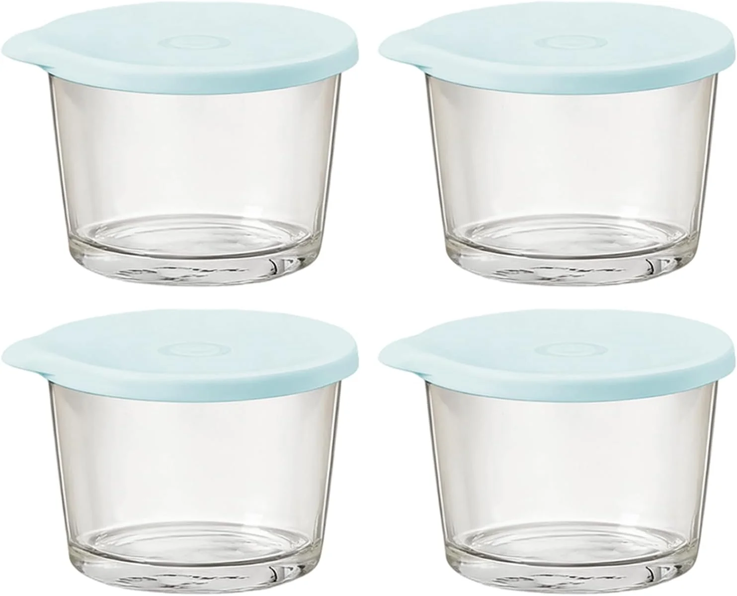 ظروف شیشه ای درب دار - ظروف غذای قابل استفاده مجدد، کاسه های شیشه ای مخلوط و نگهداری - برای آماده سازی وعده های غذایی، میان وعده، پخت و پز یک شبه، آشپزی، انبار، یخچال، فریزر، ناهار، سالاد، سوپ، ماست، میوه