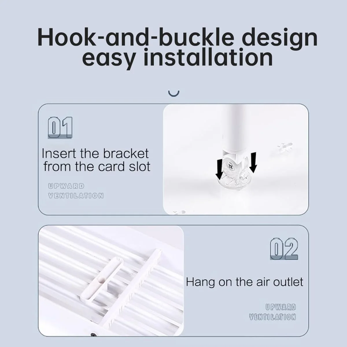 منحرف کننده جریان هوای کولر گازی ECVV، با قابلیت جمع شدن 60-100 سانتی متر، شفاف، مناسب برای دریچه های مینی اسپلیت، انحراف 180 درجه ای جهت باد، ضد تراکم، مناسب برای کولرهای گازی دیواری و مرکزی