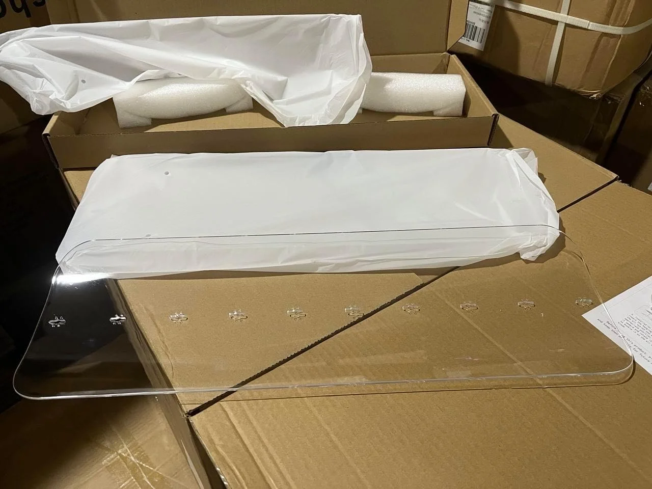 منحرف کننده جریان هوای کولر گازی ECVV، با قابلیت جمع شدن 60-100 سانتی متر، شفاف، مناسب برای دریچه های مینی اسپلیت، انحراف 180 درجه ای جهت باد، ضد تراکم، مناسب برای کولرهای گازی دیواری و مرکزی