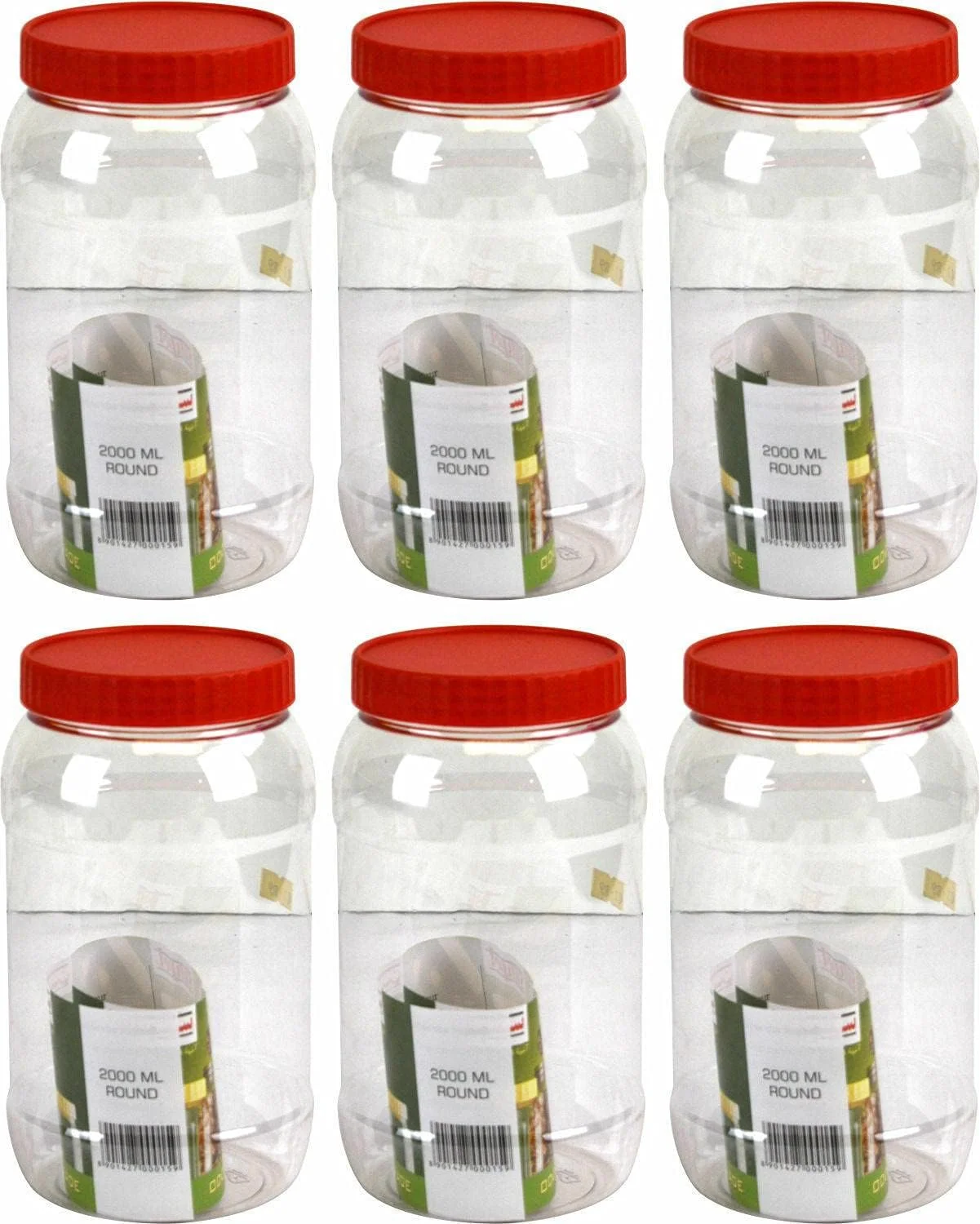 ظرف ادویه گرد سان پت، ظرفیت 2000 میلی لیتر